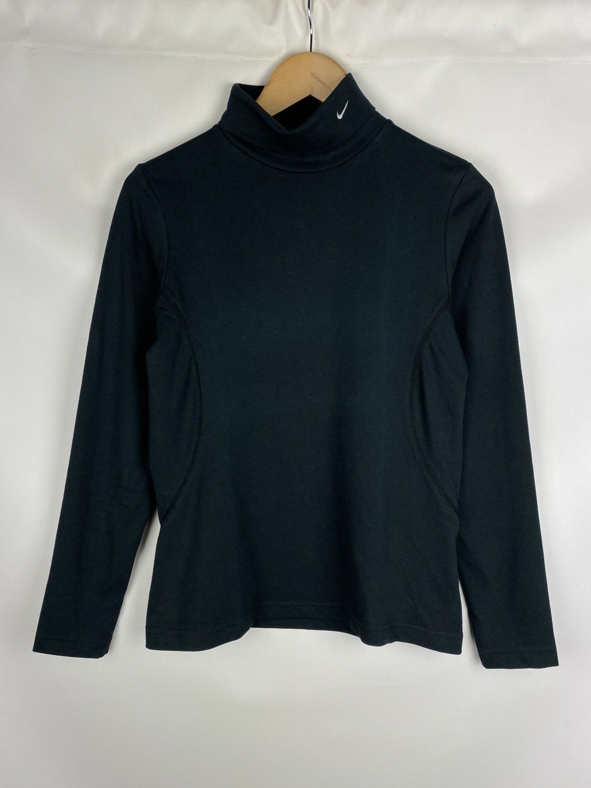 Nike Nike Vintage Y2K Ladies Turtleneck Sweatshirt Pullover Size M / US 6-8 / IT 42-44 - 1 Thumbnail