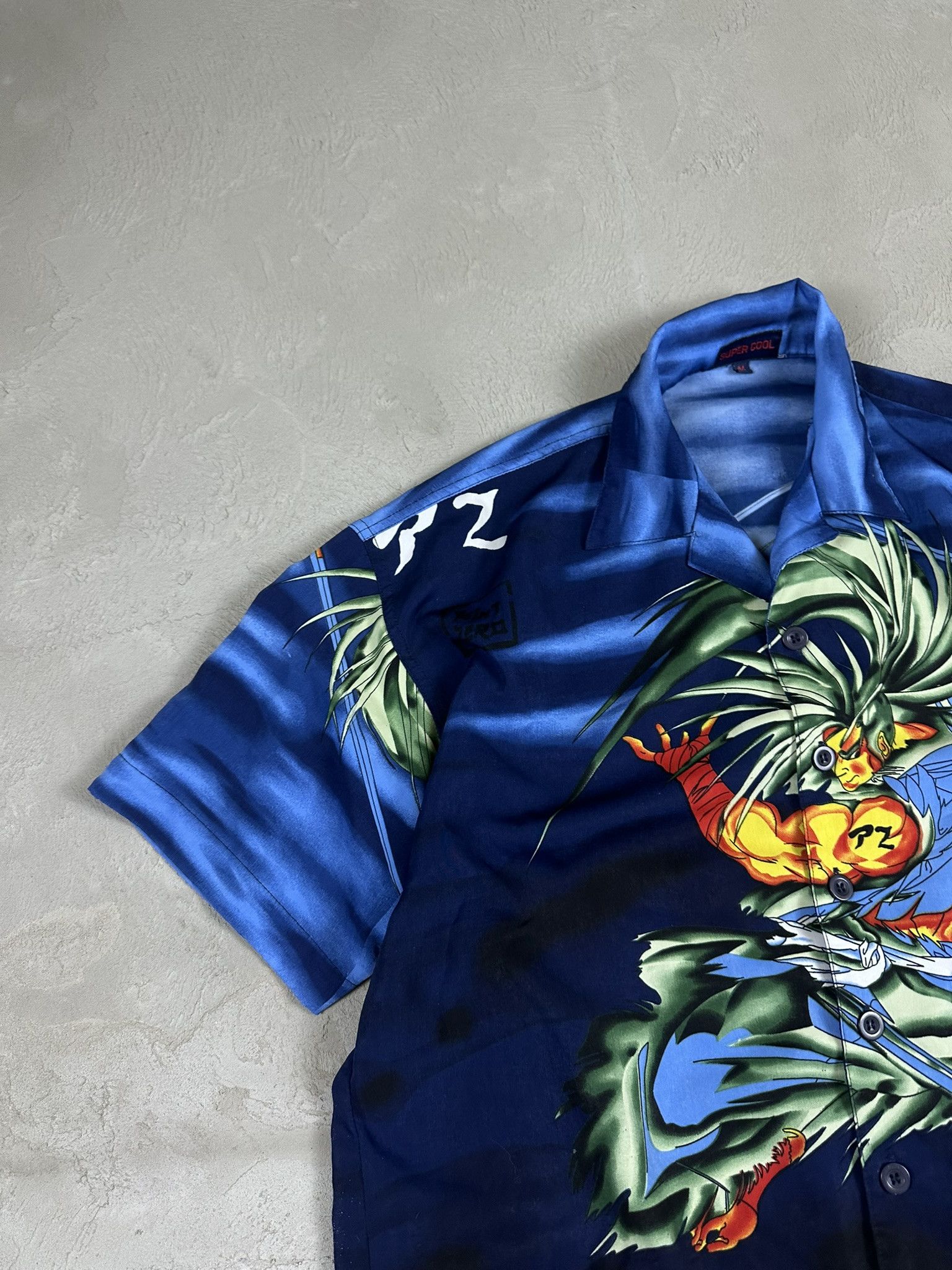 Japanese Brand Crazy Vintage Y2k Japanese Samurai Button Up Shirt Size US M / EU 48-50 / 2 - 6 Thumbnail