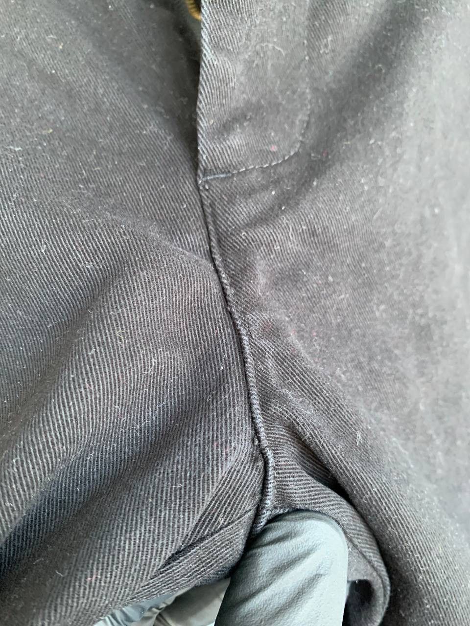Percival × Vintage Percival Black Cotton &Elastane Pockets Button Trousers Size US 30 / EU 46 - 15 Thumbnail