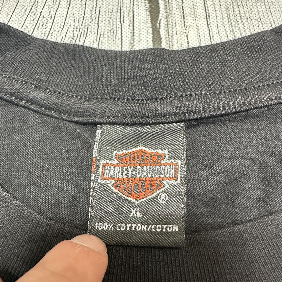 Vintage Vintage Harley Davidson tee Size US XL / EU 56 / 4 - 4 Thumbnail