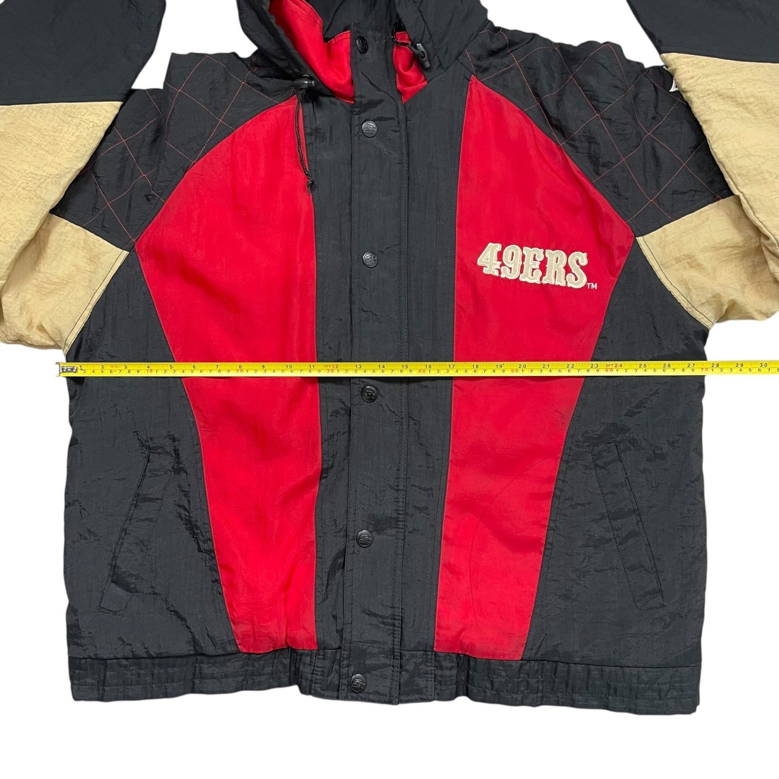 NFL VTG 90s SAN FRANCISCO 49ERS STARTER PRO LINE PUFFER JACKET Size US XL / EU 56 / 4 - 12 Thumbnail