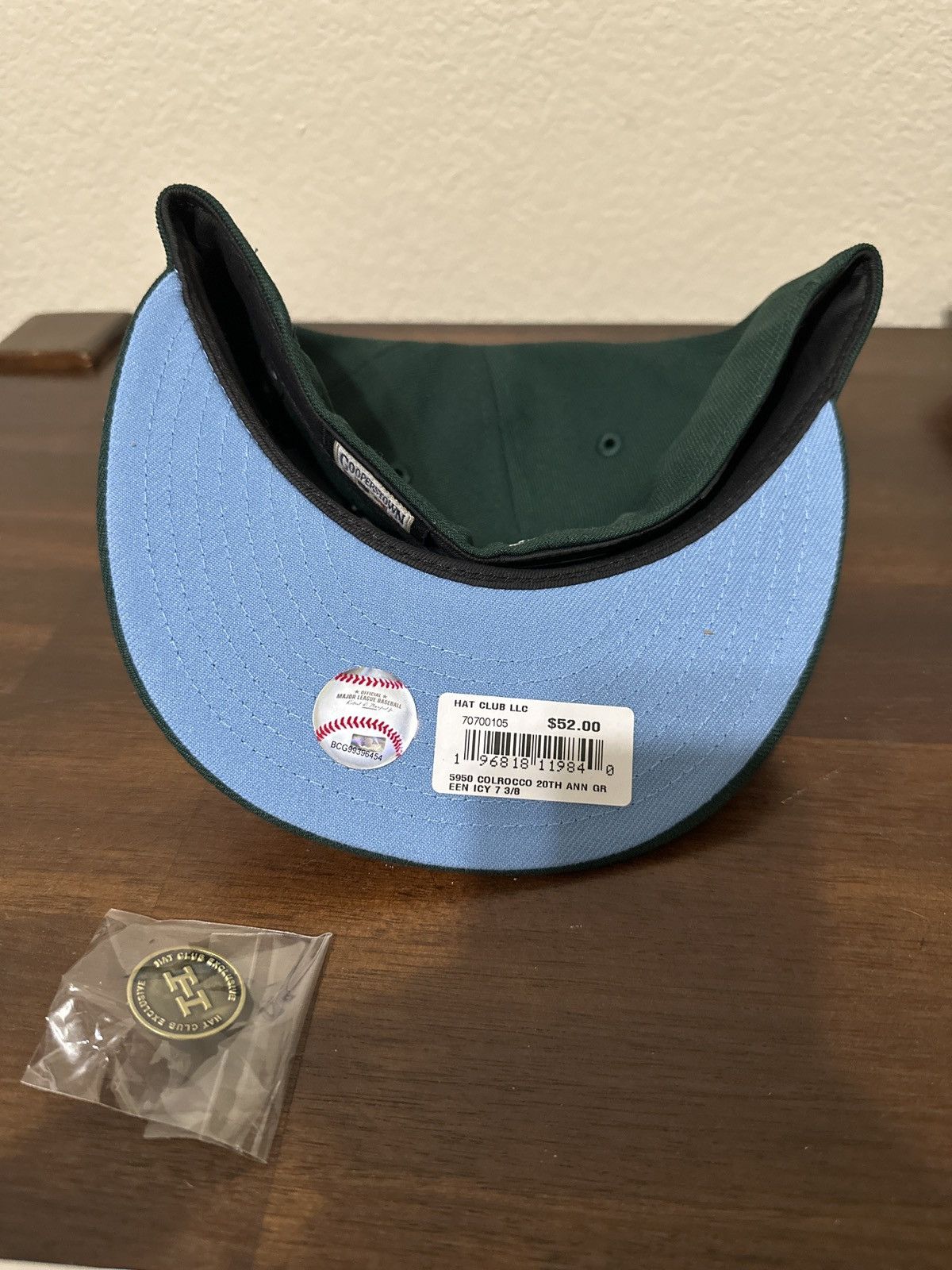 Hat Club × New Era Hat Club Icy UV Rockies MTN Green 73/8 Size ONE SIZE - 4 Thumbnail