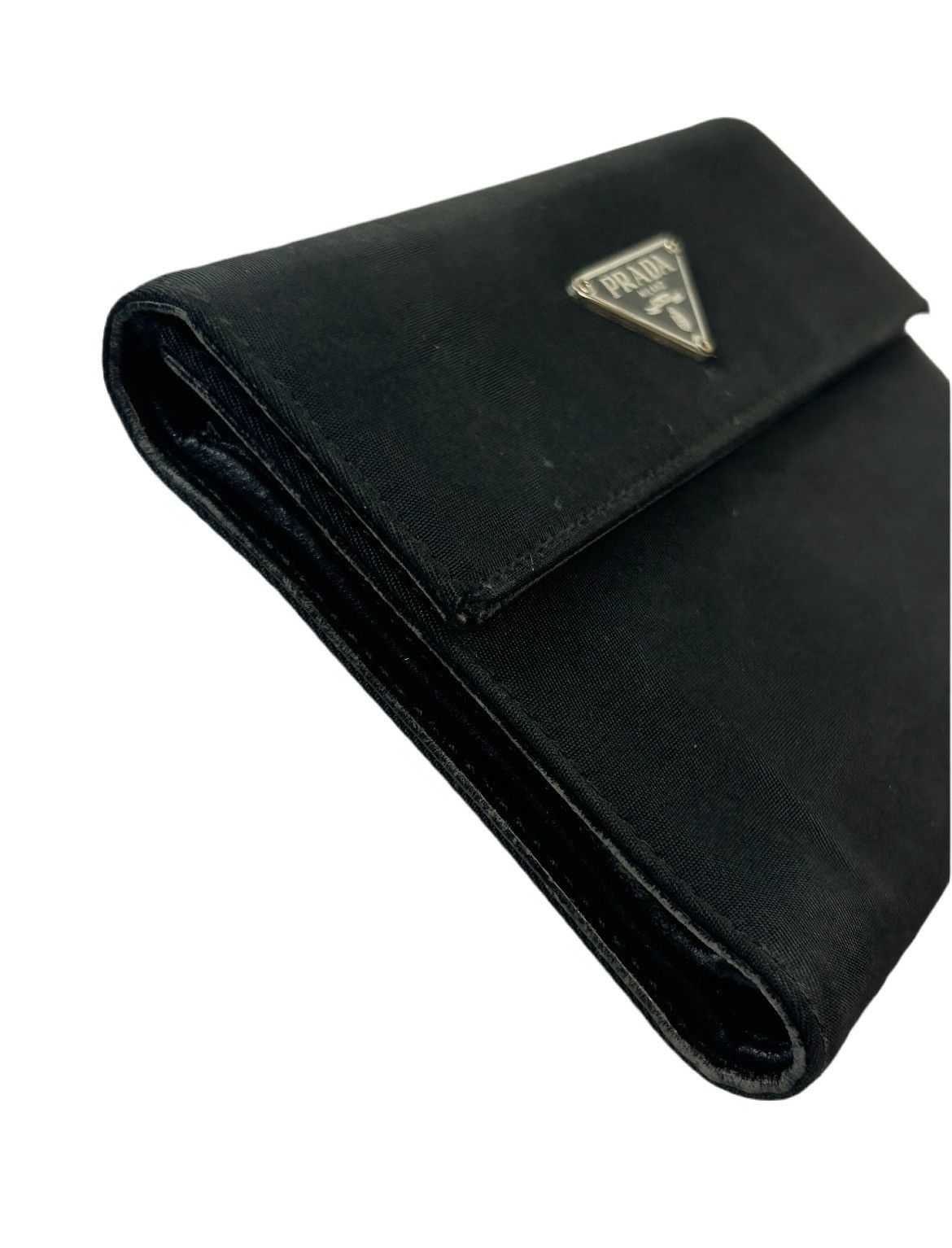 Prada Prada Tessuto Nero Nylon Trifold Wallet Size ONE SIZE - 7 Thumbnail