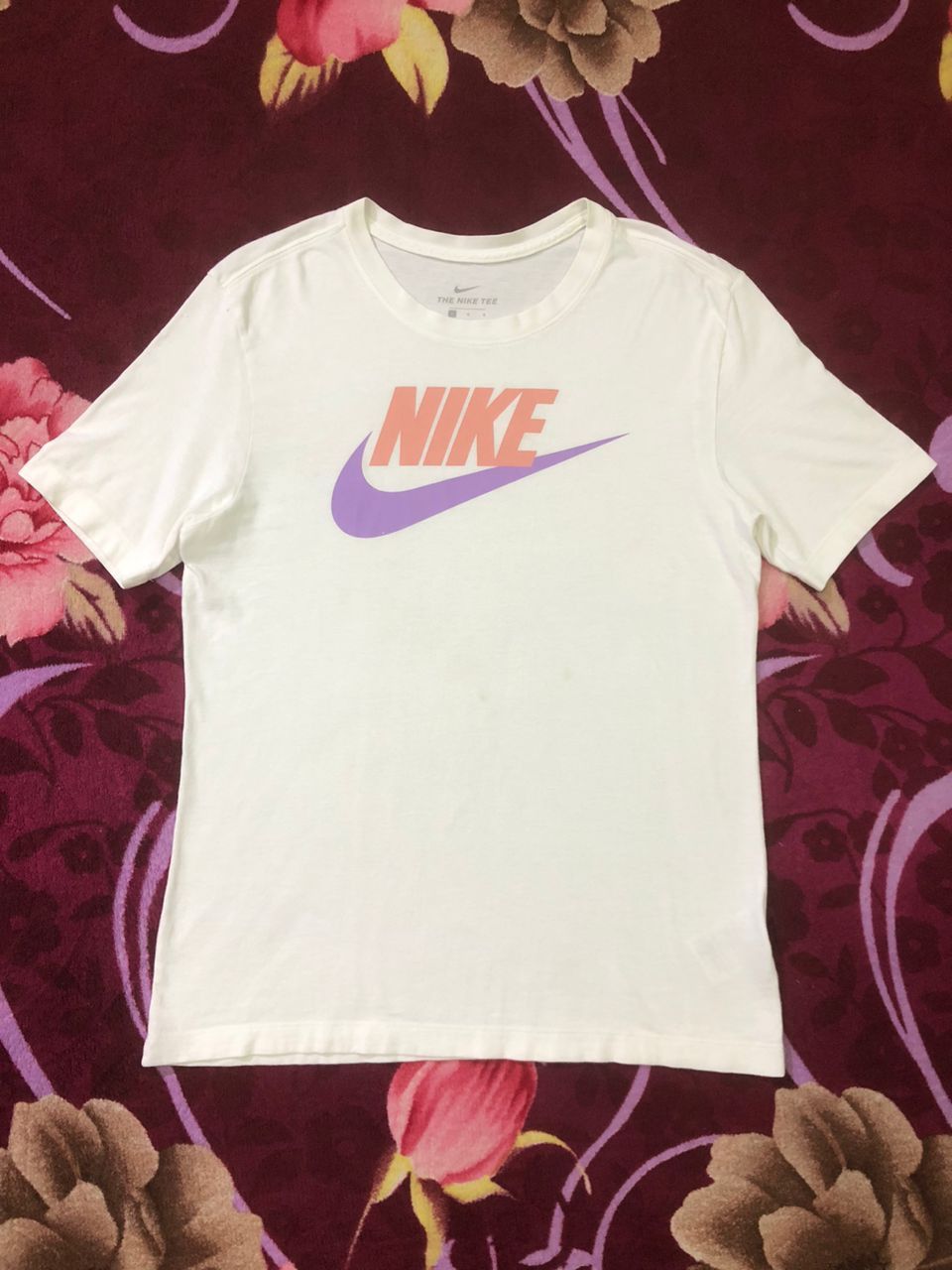 Nike Nike Swoosh logo white shirt Size US M / EU 48-50 / 2 - 2 Thumbnail