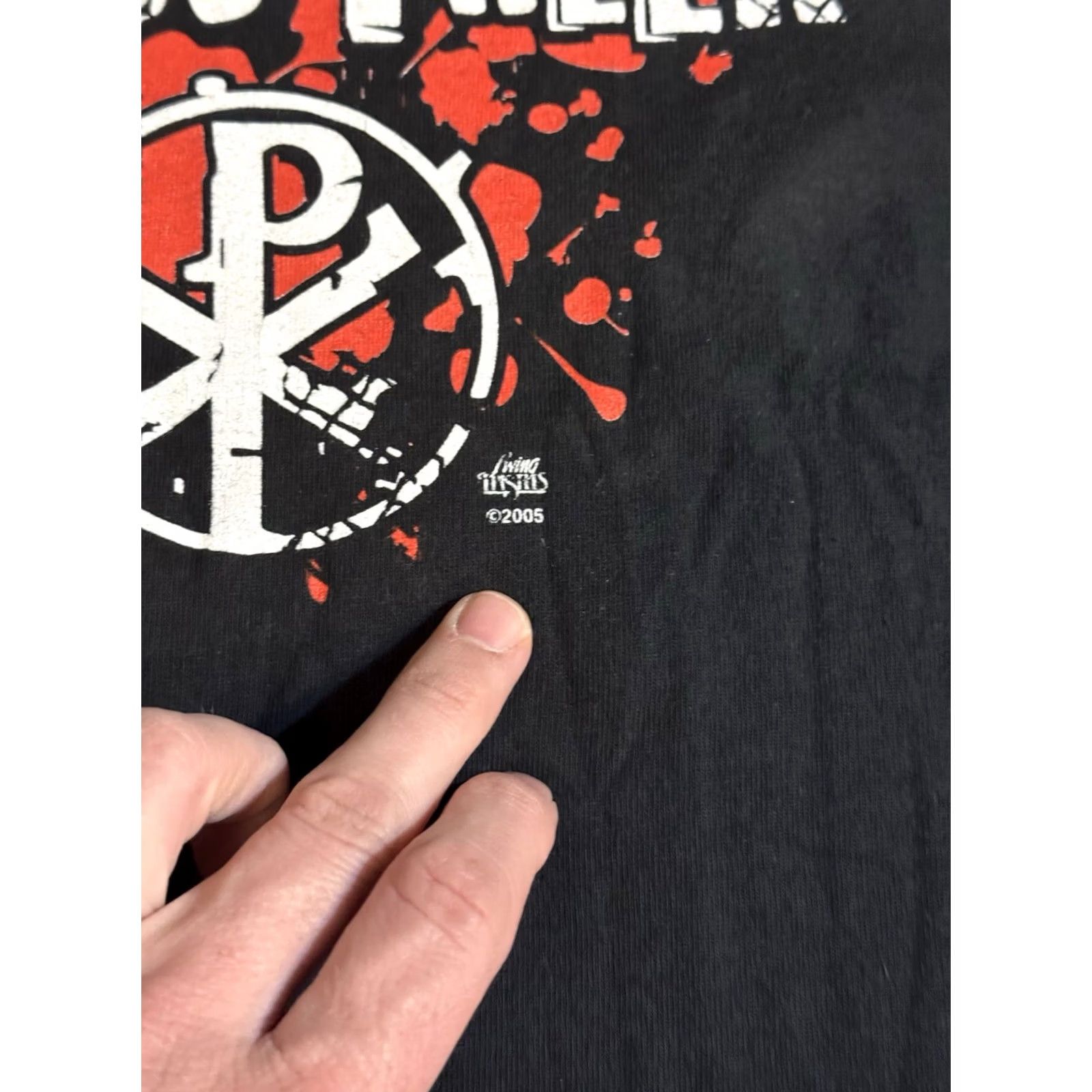 Delta VINTAGE Living Epistles Jesus Jeezus Freek Tee DEADSTOCK Y2K NWT Sz XL 2005 Size US XL / EU 56 / 4 - 3 Thumbnail