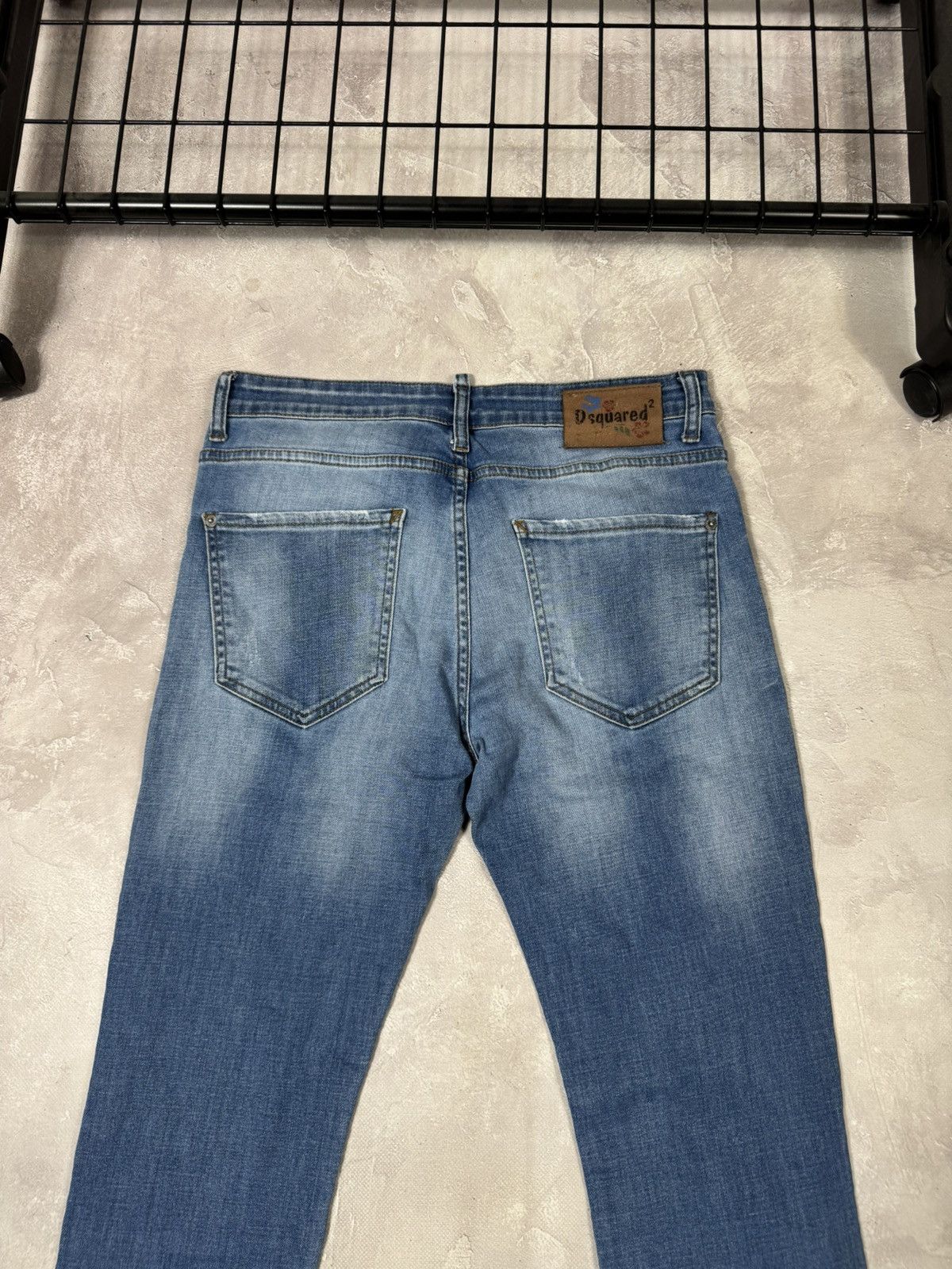 Dsquared2 Dsquared2 Distressed Y2k Slim Jeans Size US 32 / EU 48 - 3 Thumbnail