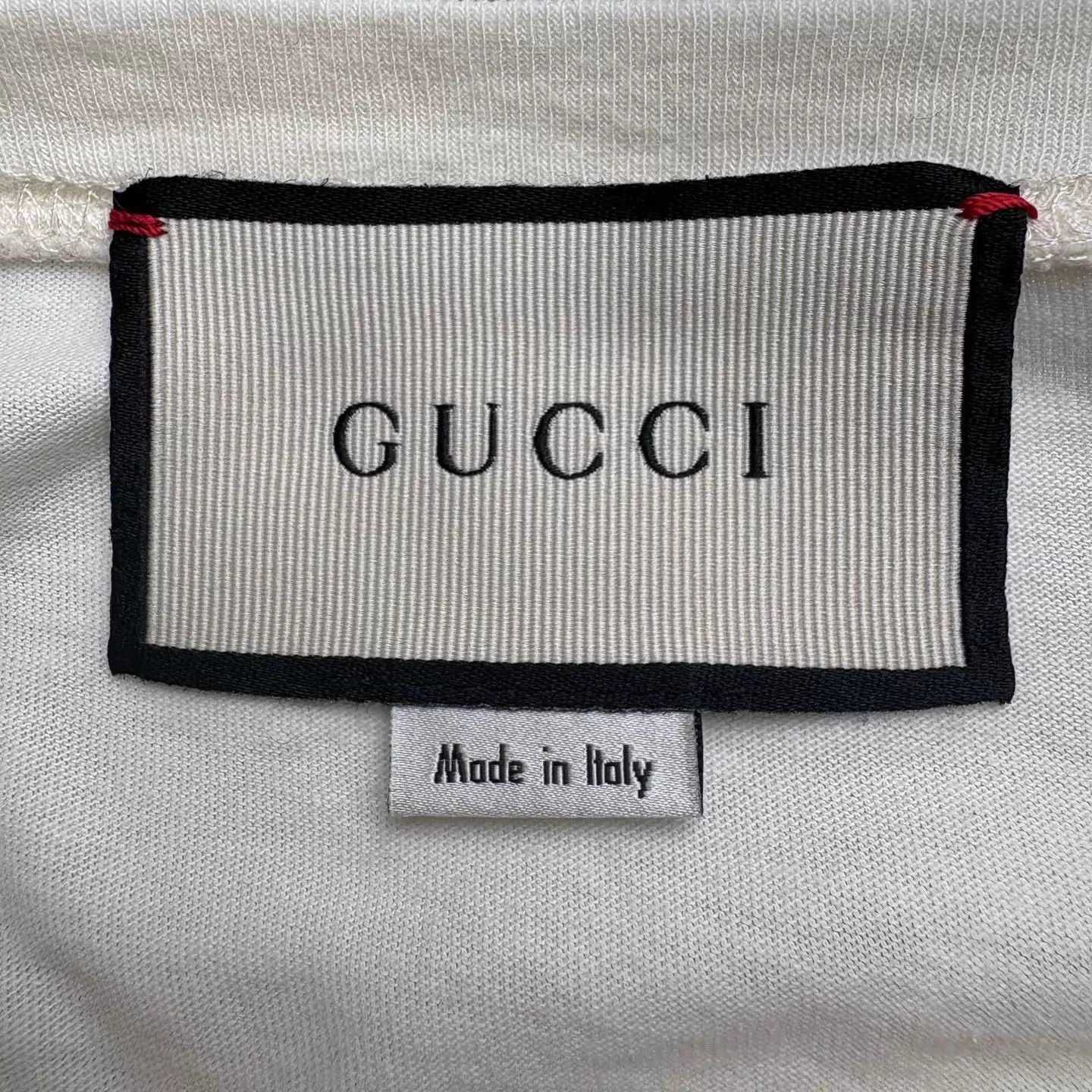 Gucci Gucci Sanskrit Print Cream Women's Short Sleeve T - Shirt Size XS / US 0-2 / IT 36-38 - 3 Thumbnail