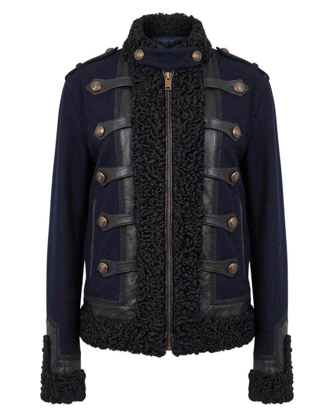 Gucci F/W 2008 NAPOLEON KARAKUL FUR HUSSAR JACKET Size US M / EU 48-50 / 2 - 2 Thumbnail
