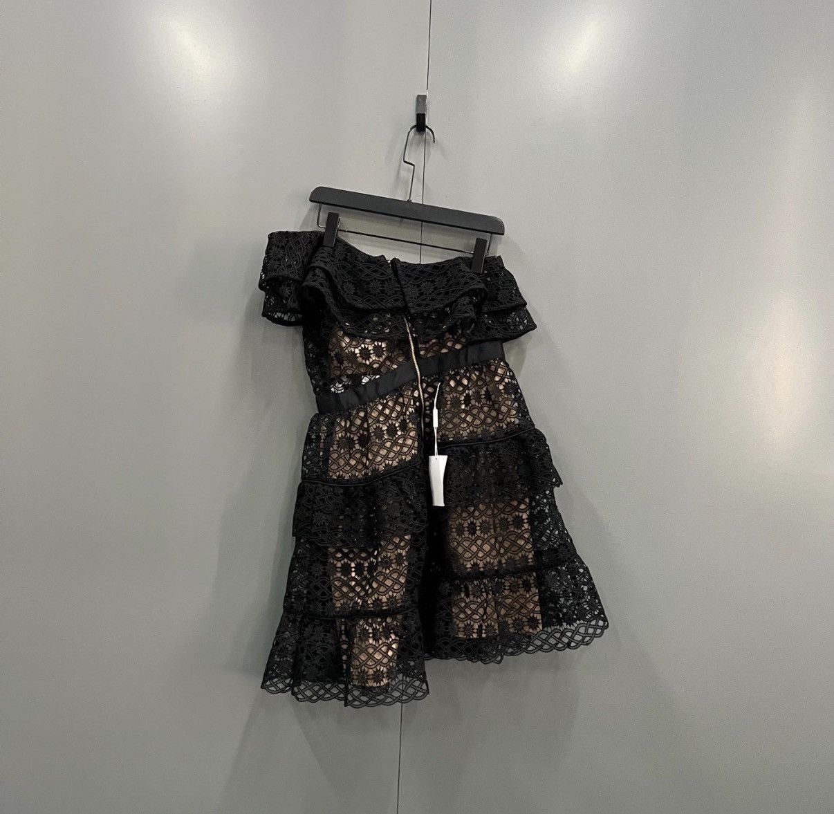 Self-Portrait Self-portrait One-shoulder Hollow Out Dress J41 Size M / US 6-8 / IT 42-44 - 2 Thumbnail