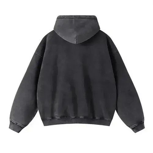 Other Streetwear Loose Washed Zipper Hoodie Sweater Size US L / EU 52-54 / 3 - 6 Thumbnail