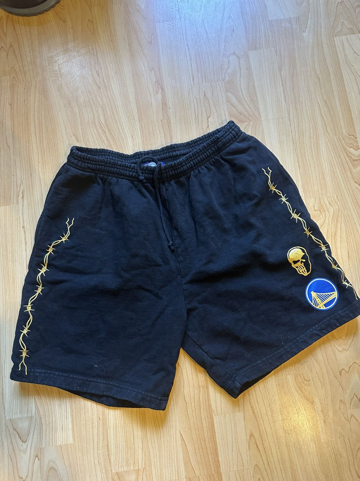 Warren Lotas Warren Lotas! Warriors 2022 NBA championship shorts! Size L Size US 34 / EU 50 - 1 Thumbnail