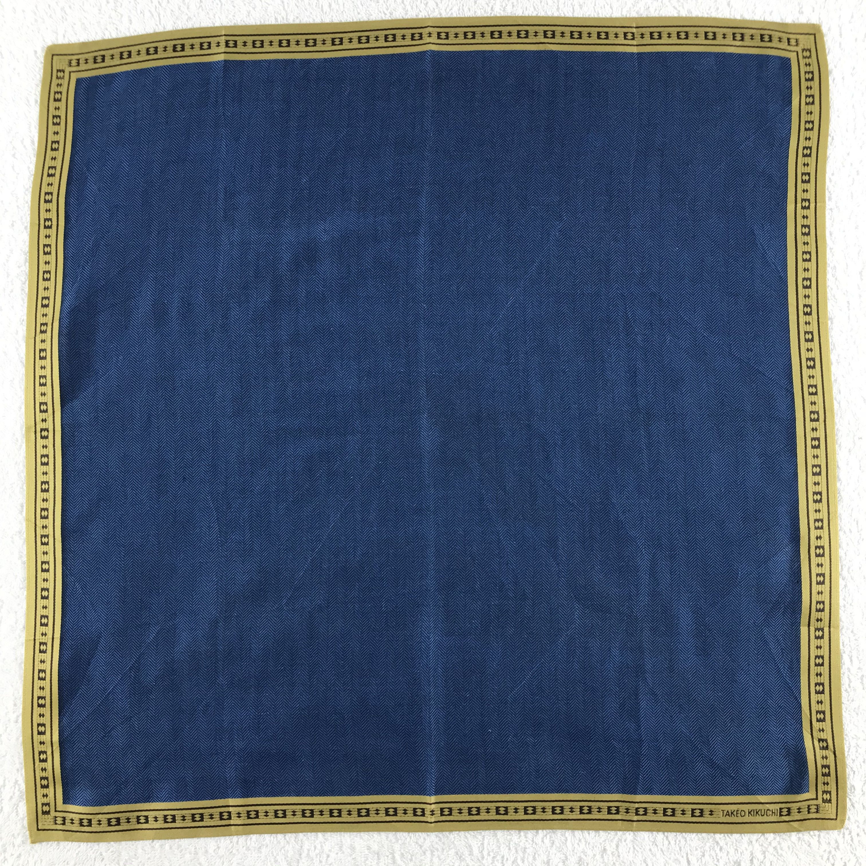 Takeo Kikuchi × Vintage Takeo Kikuchi Bandana / Handkerchief / Neckerchief - S263 Size ONE SIZE - 1 Thumbnail