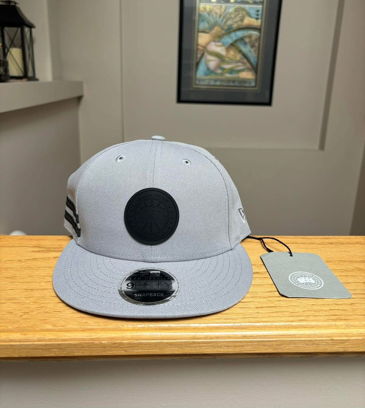 Canada Goose Canada Goose x New Era Grey Hat Size ONE SIZE - 1 Preview