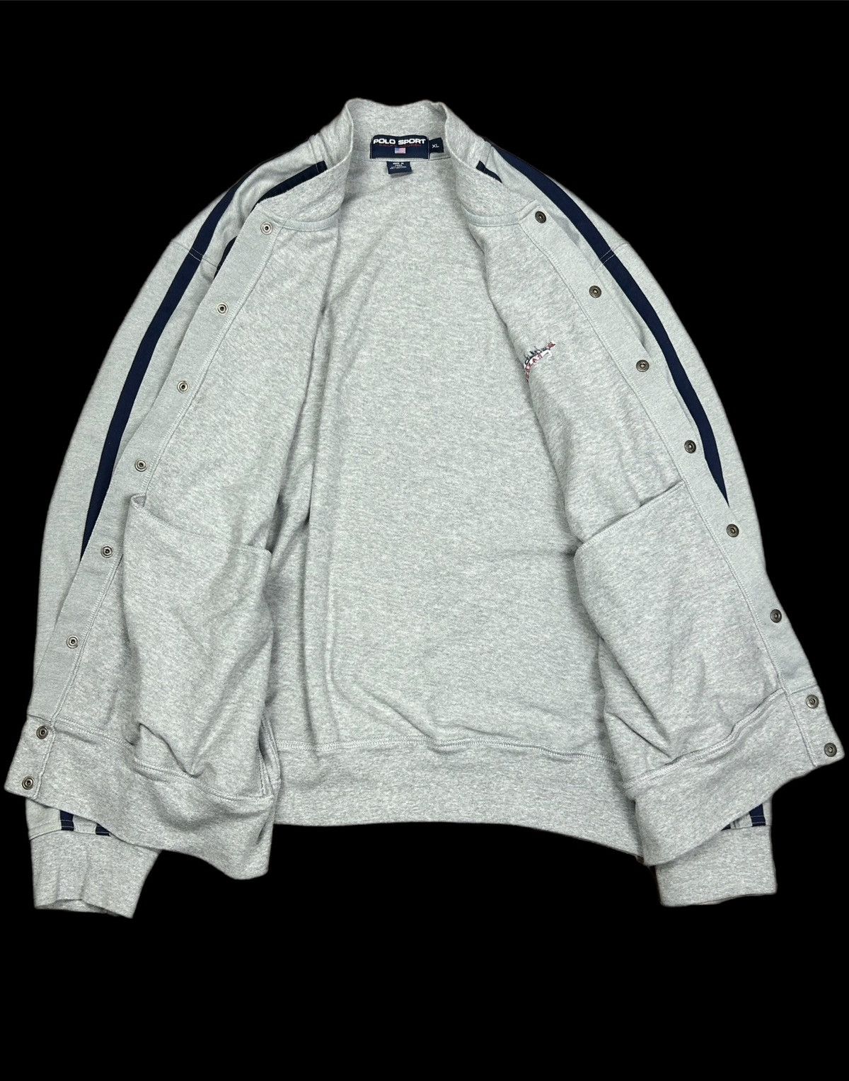 Polo Ralph Lauren × Vintage Vintage Polo Sport Embroidered Bomber Jacket Size US XL / EU 56 / 4 - 3 Thumbnail