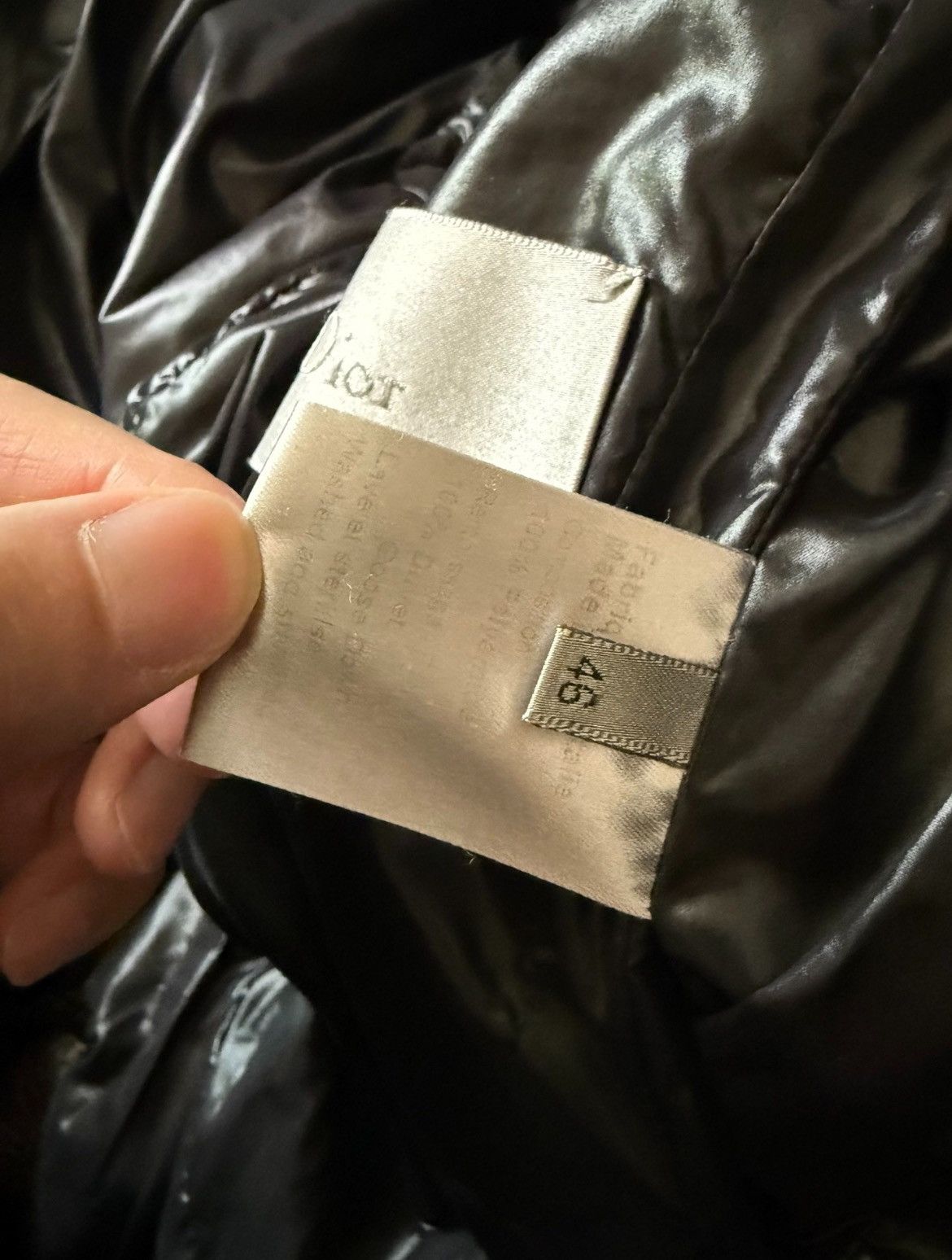 Dior × Hedi Slimane 07FW HEDI Runway Down Jacket Sz44/46 Size US S / EU 44-46 / 1 - 9 Thumbnail