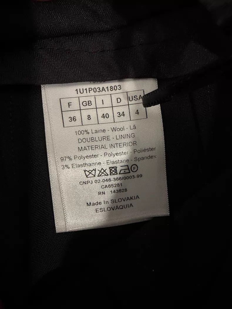 Dior Dior Woollen trousers Size 24" / US 00 / IT 34 - 4 Thumbnail