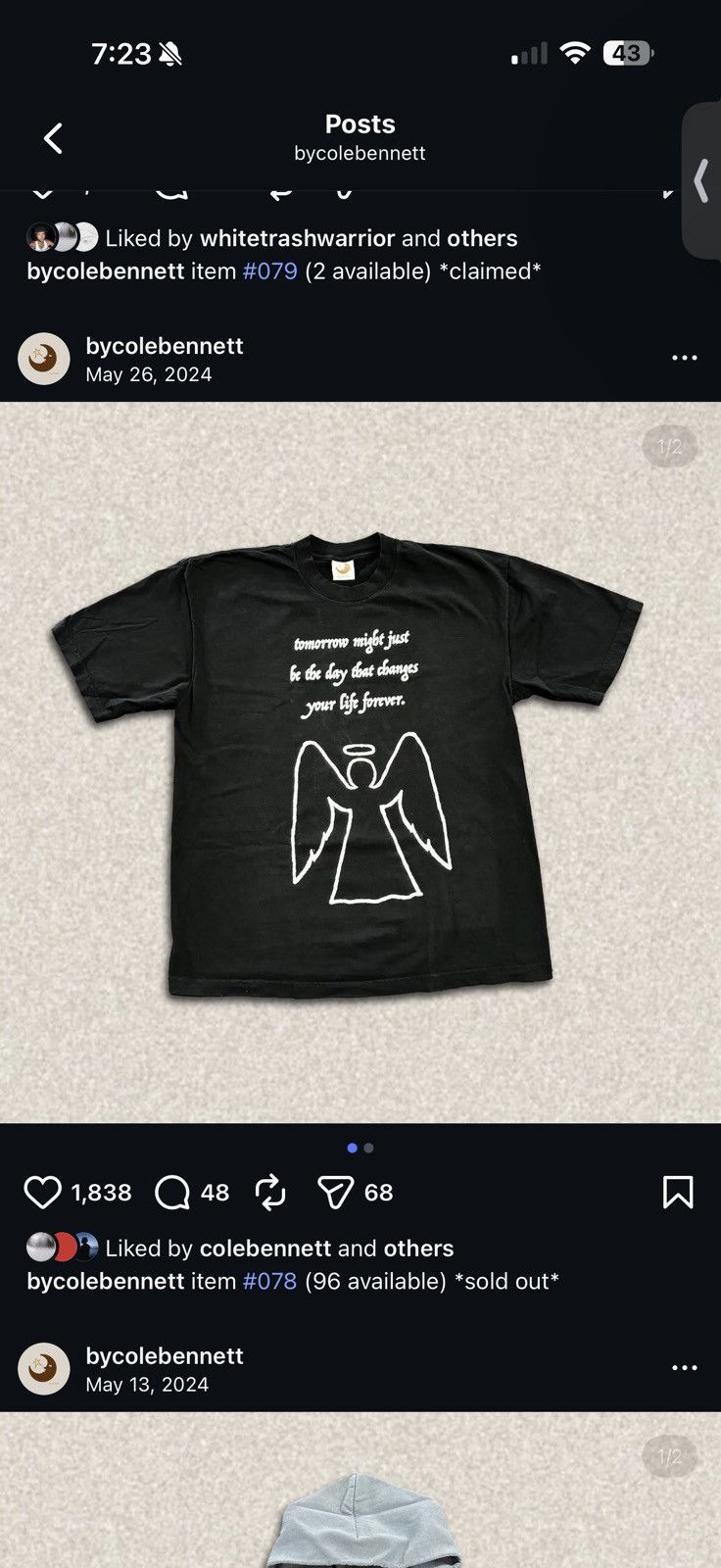 bycolebennett item #078 (only 96 available)