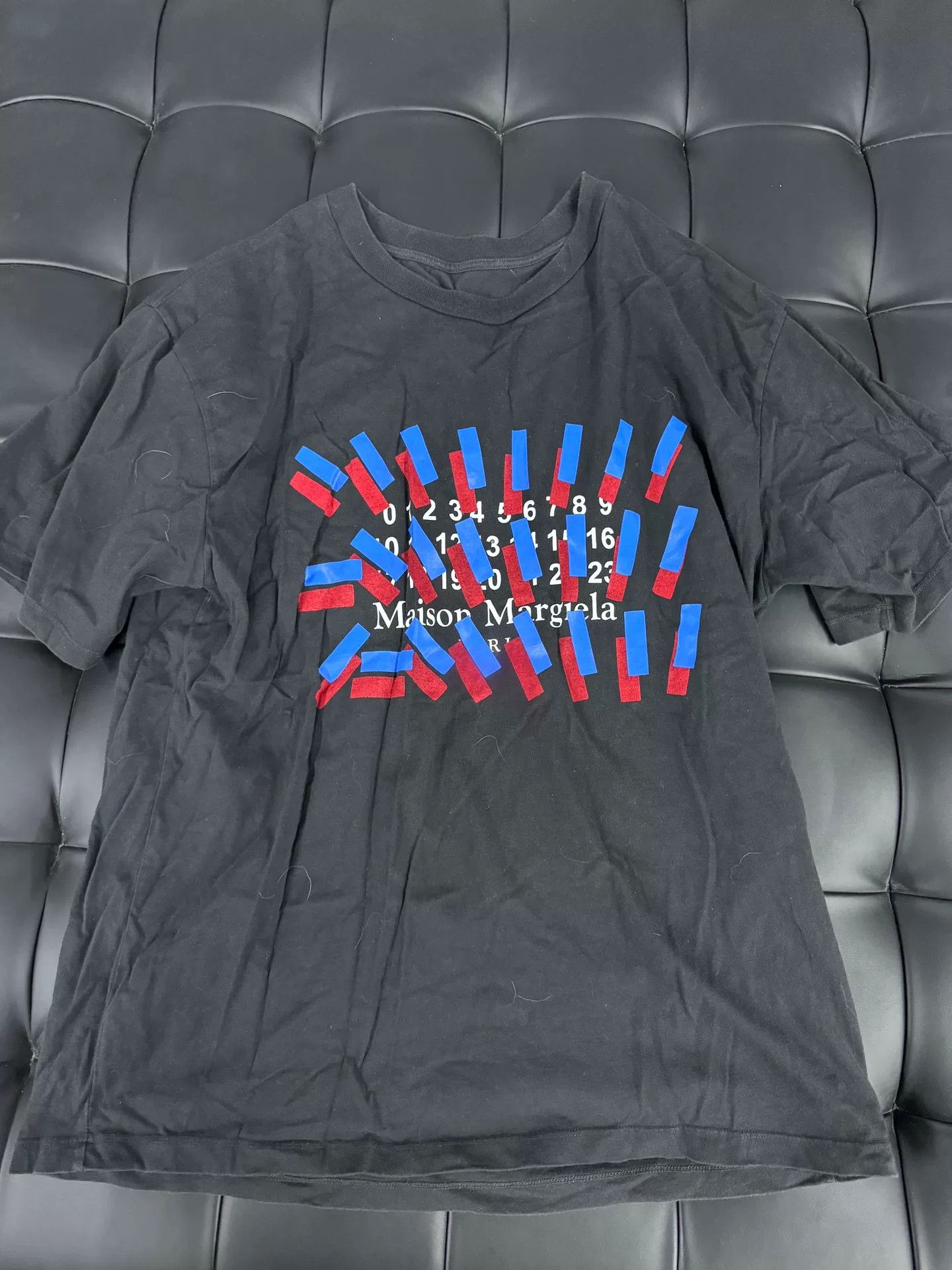 MM6 MM6 Black Short Sleeve T-Shirt Size US S / EU 44-46 / 1 - 1 Thumbnail