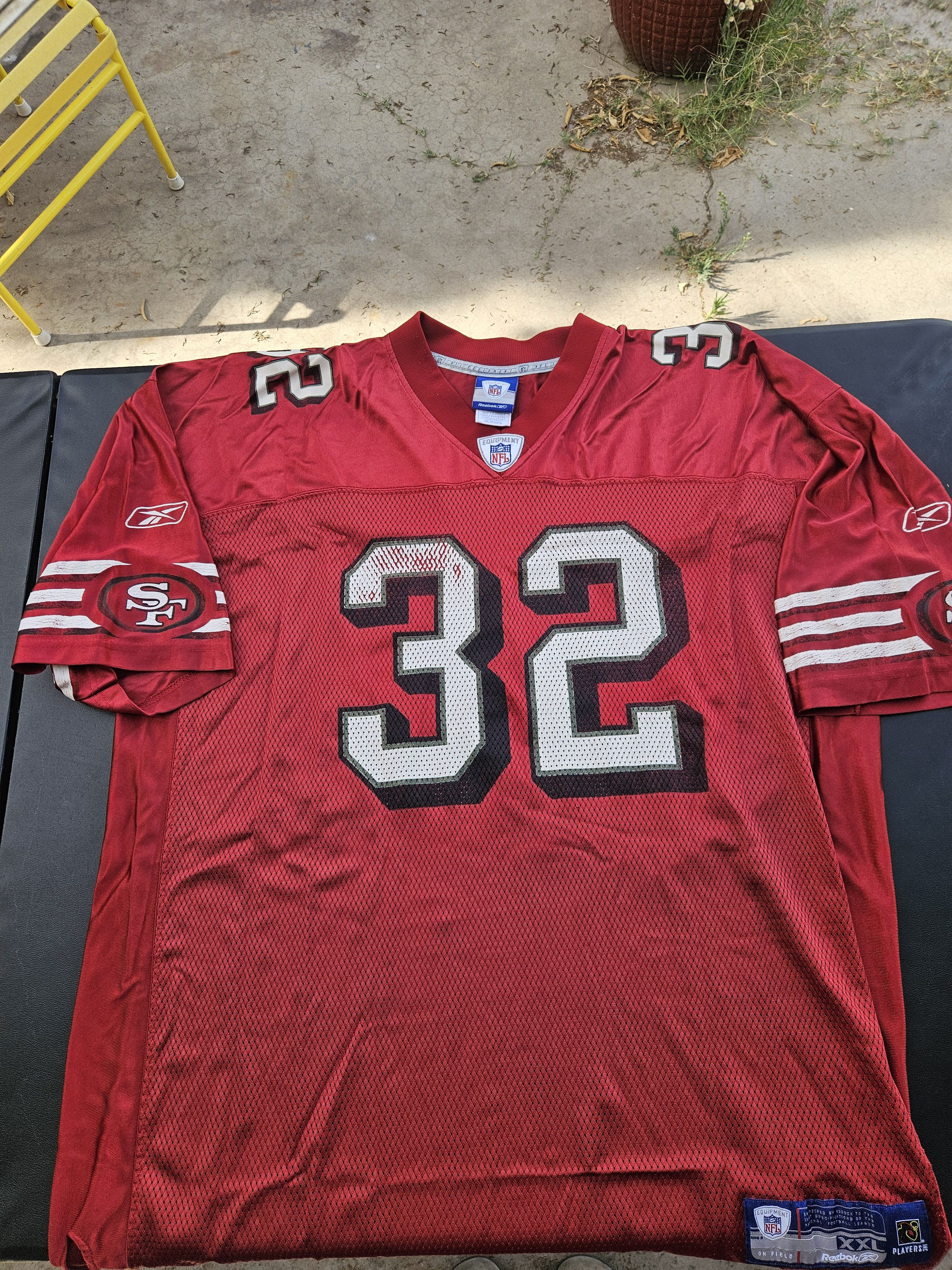 Reebok San Francisco 49ers Kevam Varlow Y2K NFL Reebok Jersey Size US XXL / EU 58 / 5 - 1 Thumbnail