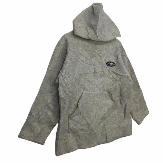 Vintage Krift MAYER Fleece Hoodie Sweatshirt Big Logo Spell Out Size US L / EU 52-54 / 3 - 3 Thumbnail