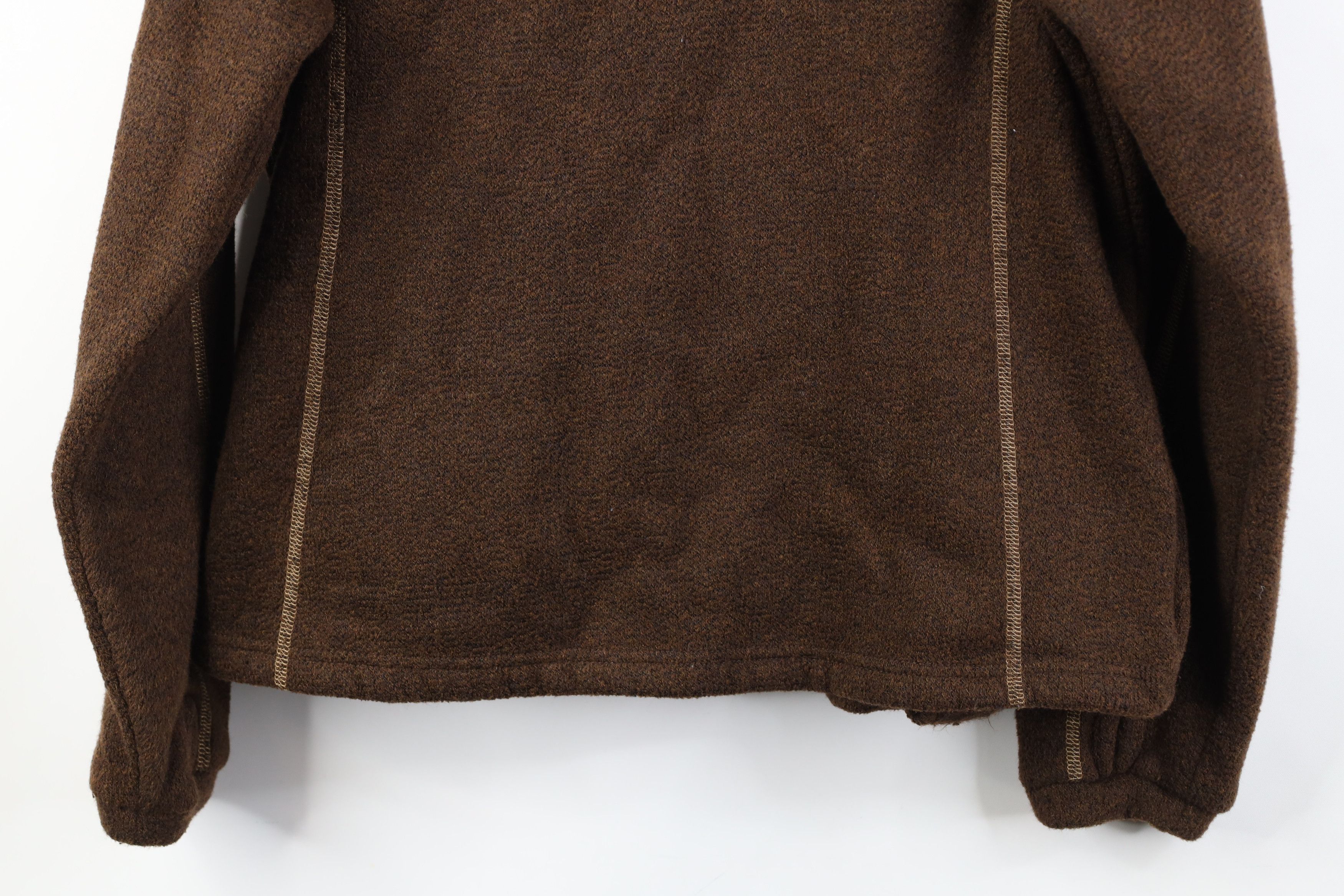 Kuhl Kuhl Mountain Spell Out Alfpaca Fleece Full Zip Jacket Brown Size L / US 10 / IT 46 - 13 Thumbnail