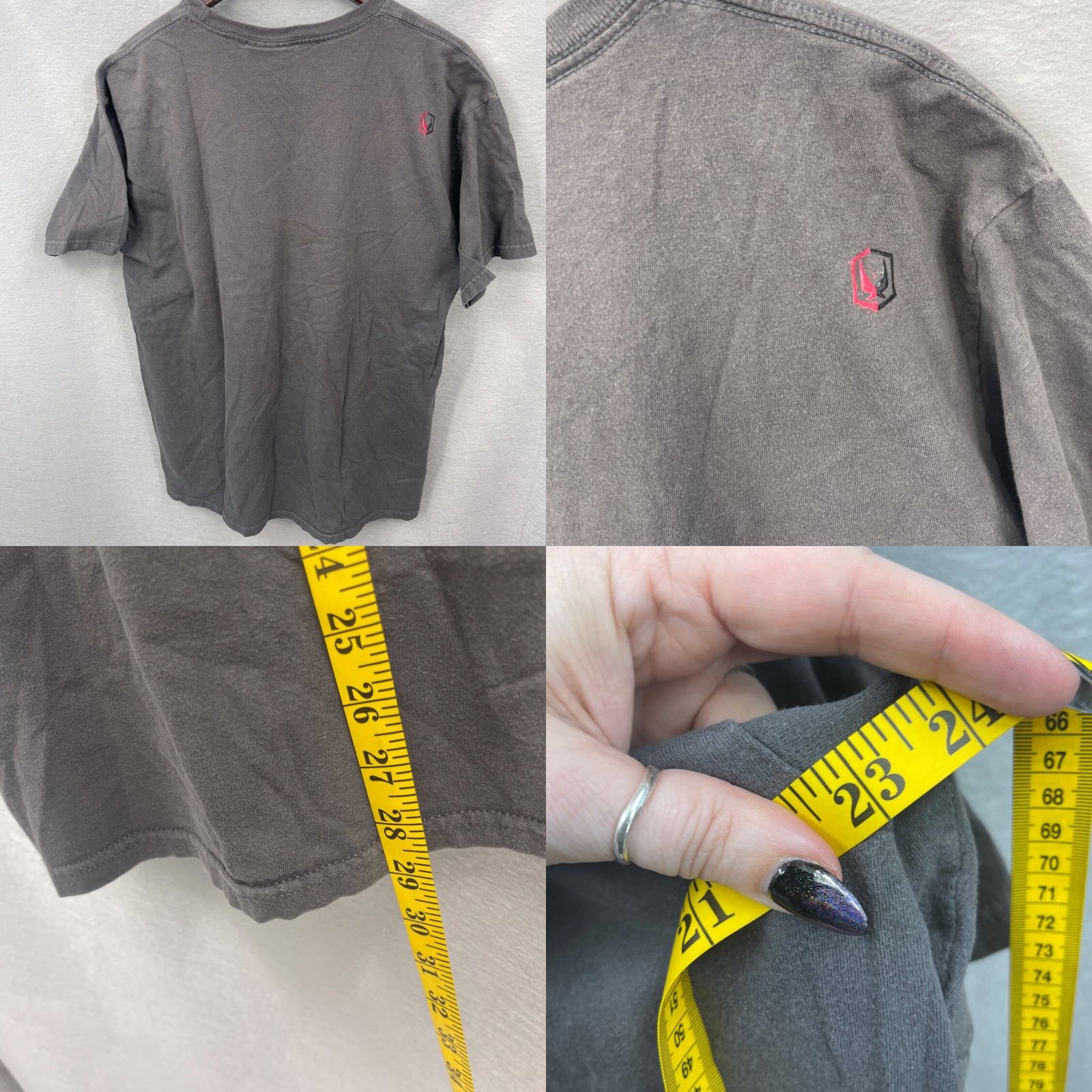 J Brand VINTAGE Redsand Shirt Mens L Gray 90s Surf Brand Tee Skate Surf y2k Size US L / EU 52-54 / 3 - 8 Thumbnail