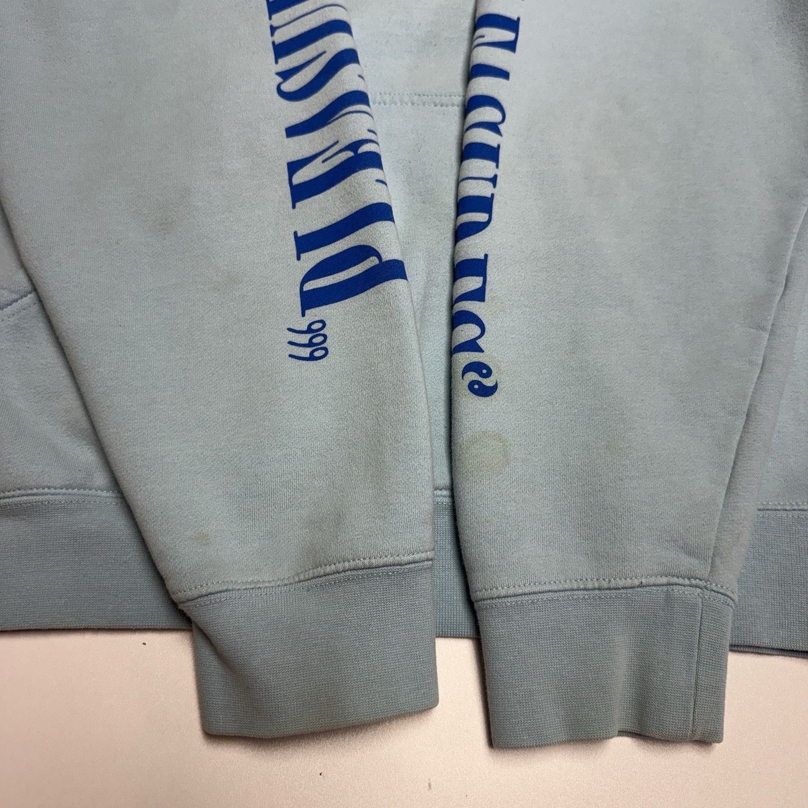 Pleasures Pleasures Hoodie Sweatshirt Large Lite Blue Skate Size US L / EU 52-54 / 3 - 7 Thumbnail