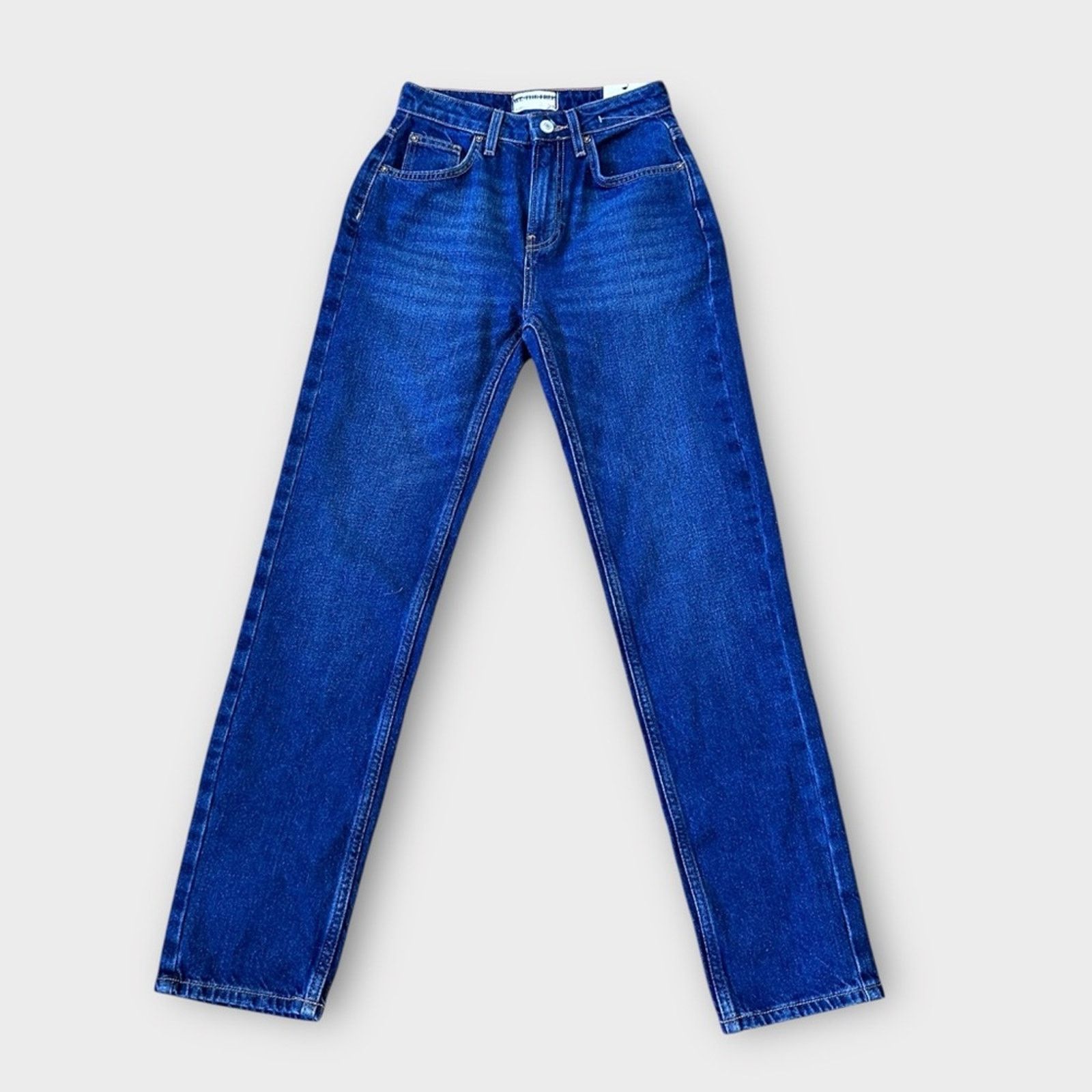 Free People NWT Free People The Pacifica Straight Leg Jean Size 24" / US 00 / IT 34 - 5 Thumbnail
