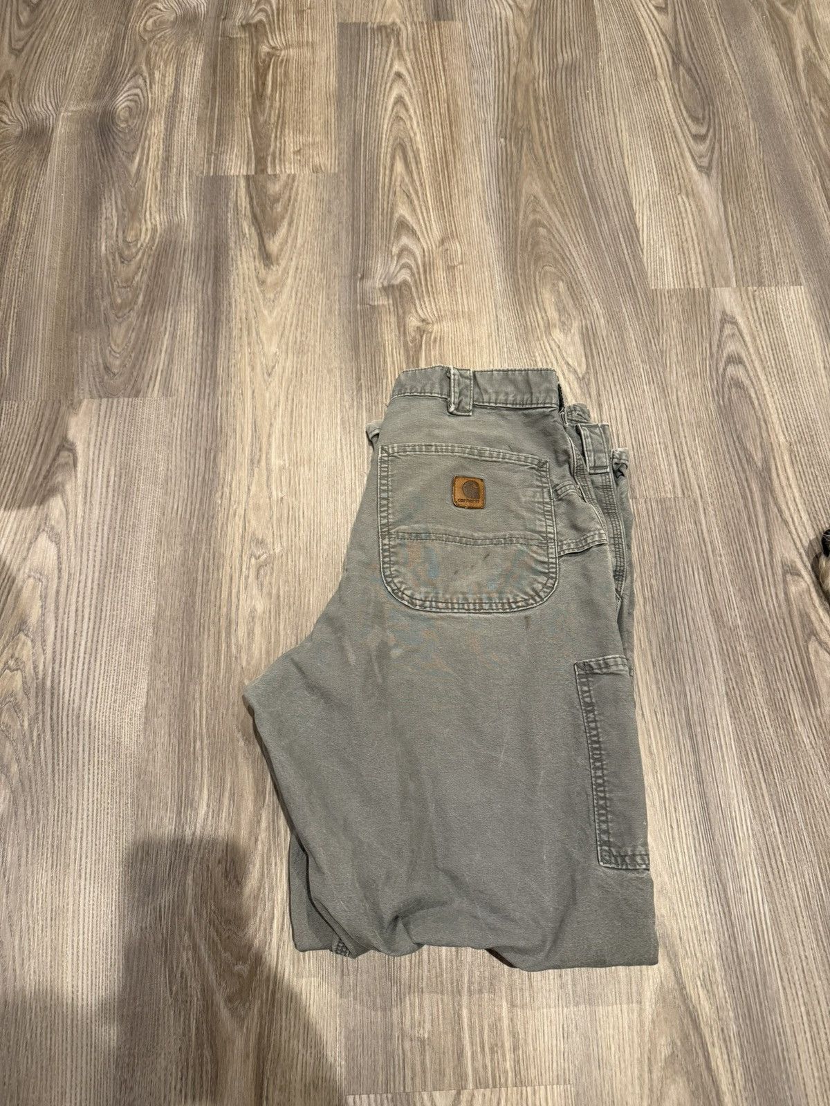 Carhartt Vintage 2000s Carhartt Pants 33x32 Size US 33 - 4 Thumbnail