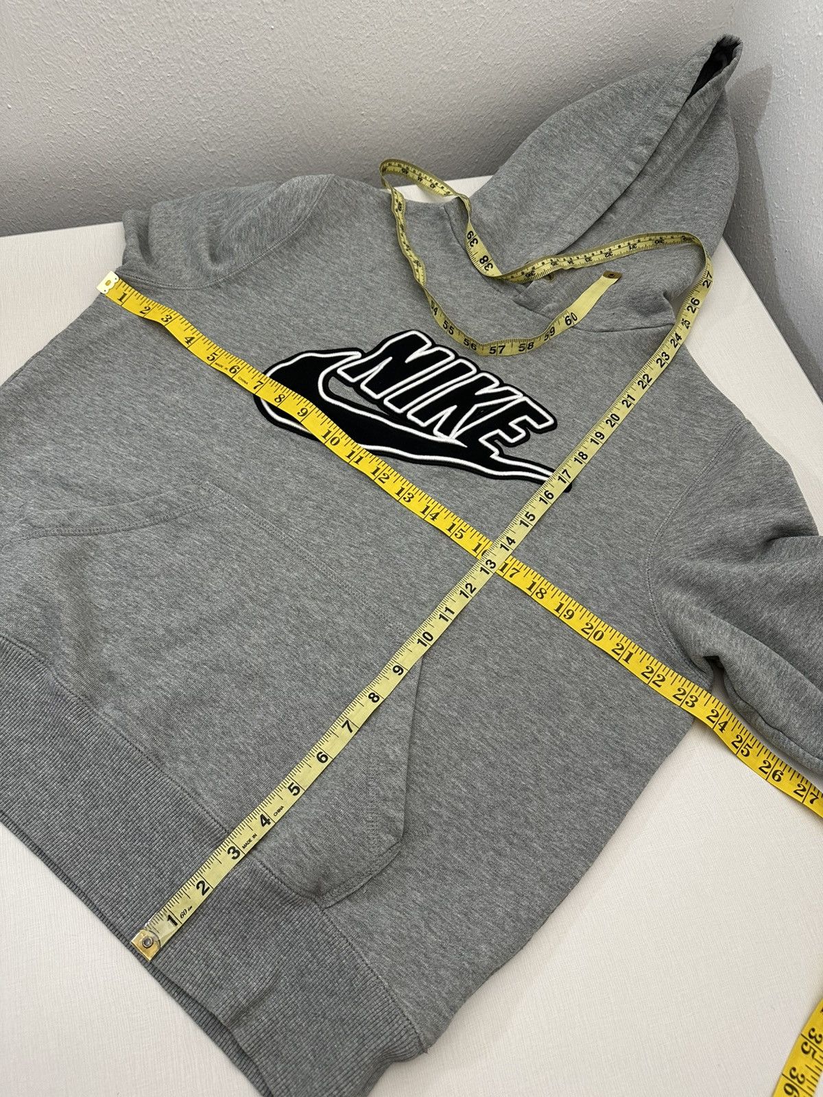 Nike Nike Sportswear Y2K Gray Tag Swoosh Logo Hoodie XL Size US XL / EU 56 / 4 - 7 Thumbnail