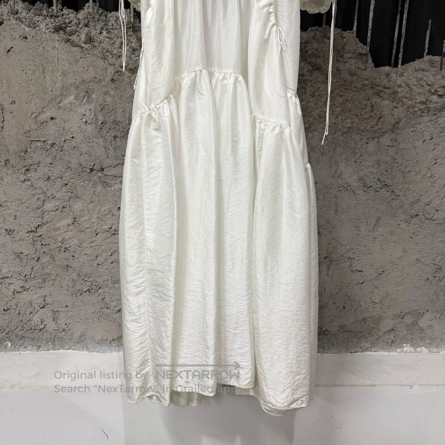 Cecilie Bahnsen Cecilie Bahnsen Classic White Dress Size UK6i Size XS / US 0-2 / IT 36-38 - 4 Thumbnail