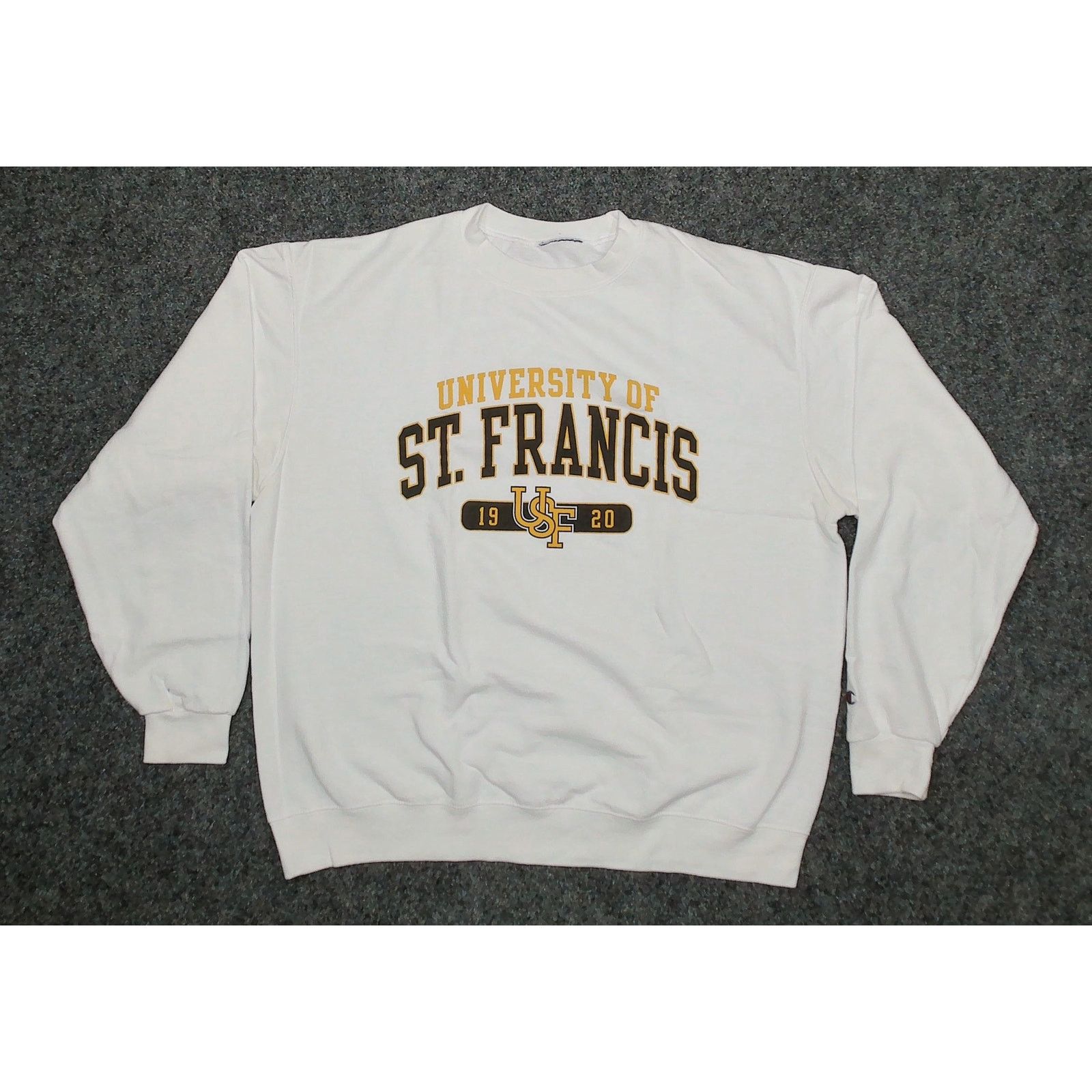 Champion Champion Y2K Boxy Oversized University St Francis Sweatshirt Size US XXL / EU 58 / 5 - 3 Thumbnail