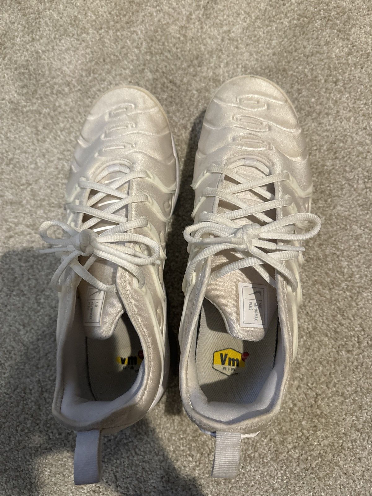 Nike Nike air vapor max white Size US 11.5 / EU 44-45 - 5 Thumbnail