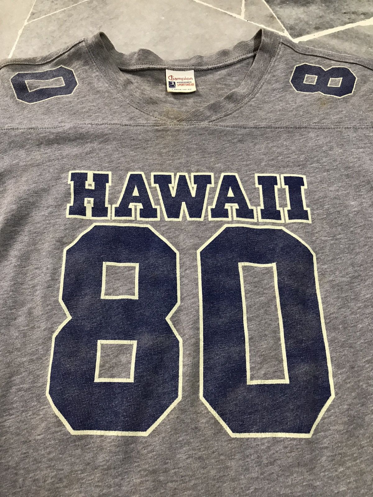 Champion × Vintage 80s Champion X University Of Hawaii football Jersey Size US L / EU 52-54 / 3 - 6 Thumbnail