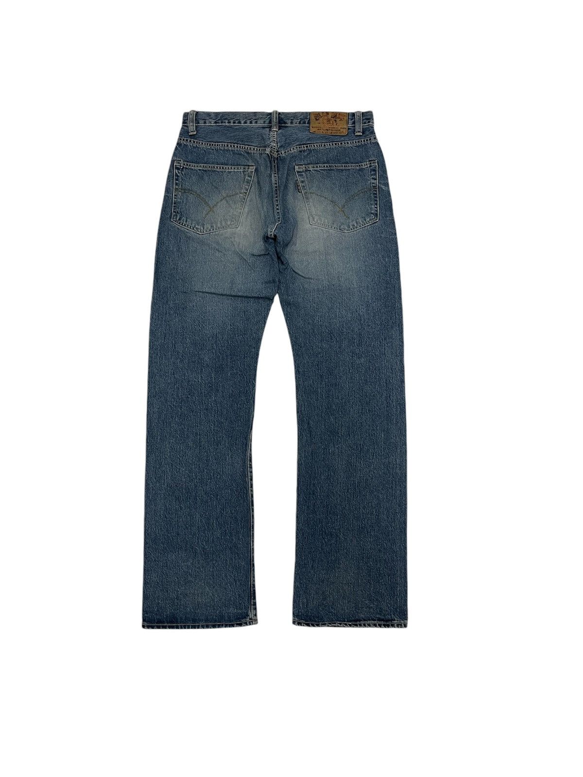 HOLLYWOOD RANCH MARKET Vintage Blue Blue Japan HR Market Jeans Non Selvedge Denim Size US 34 / EU 50 - 10 Thumbnail