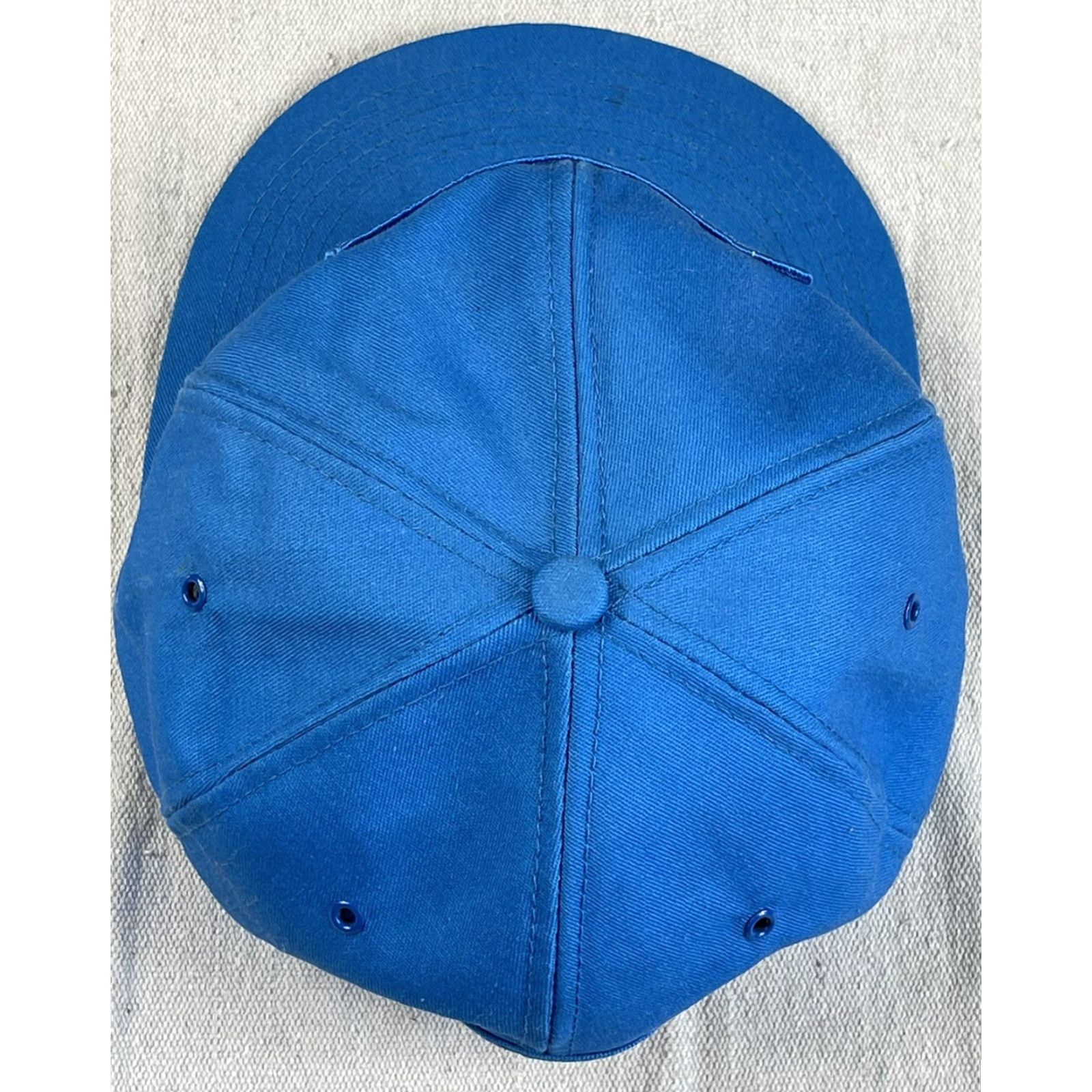 Vintage VINTAGE K-Products Trucker Hat Men Adjustable Light Blue USA Farm Patch Size ONE SIZE - 5 Thumbnail