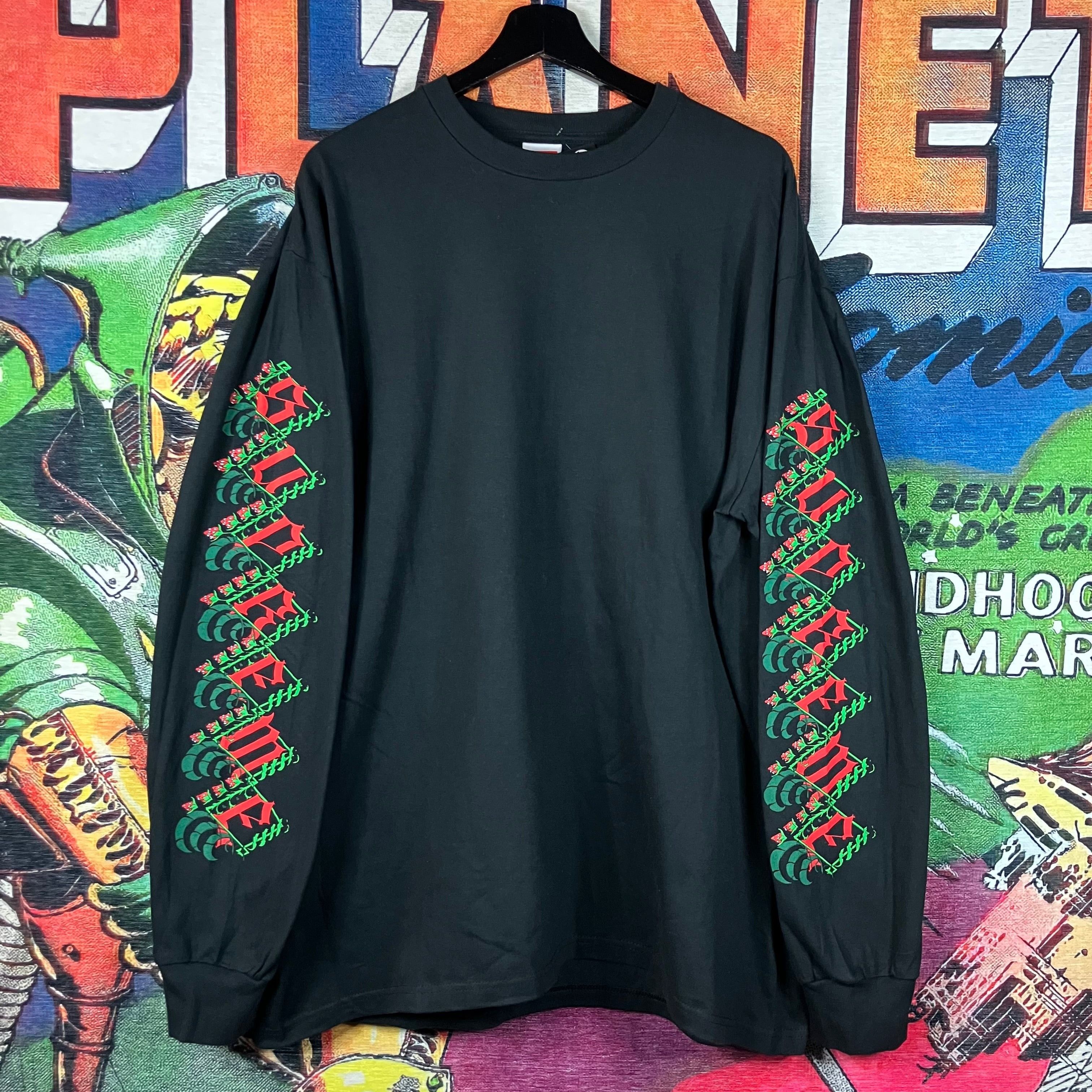 Vintage Supreme Strawberries L/S Tee Size XL | Grailed