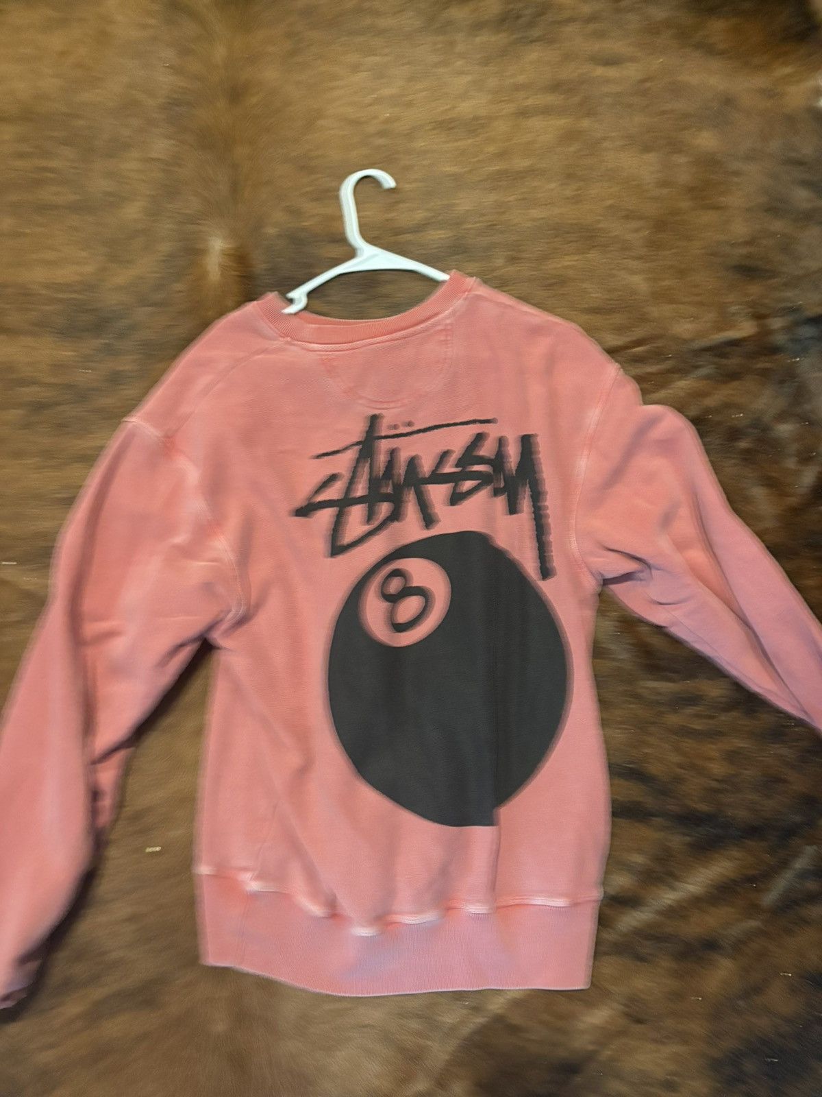 Stussy Stussy 8 ball crewneck Size US M / EU 48-50 / 2 - 2 Thumbnail