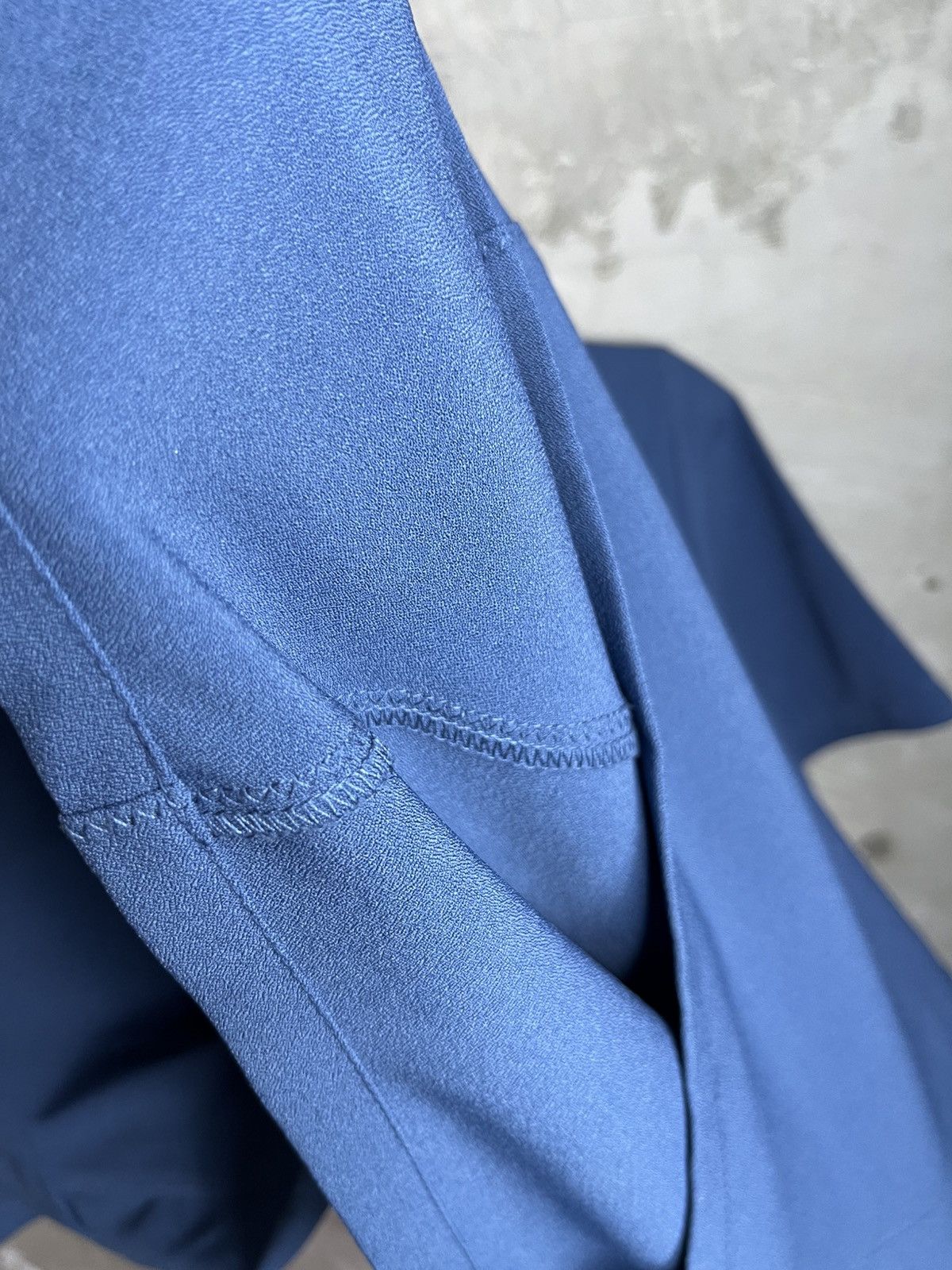 Hussein Chalayan Hussein Chalayan Minimalist Paneled Tee Cobalt Blue Size US M / EU 48-50 / 2 - 6 Thumbnail