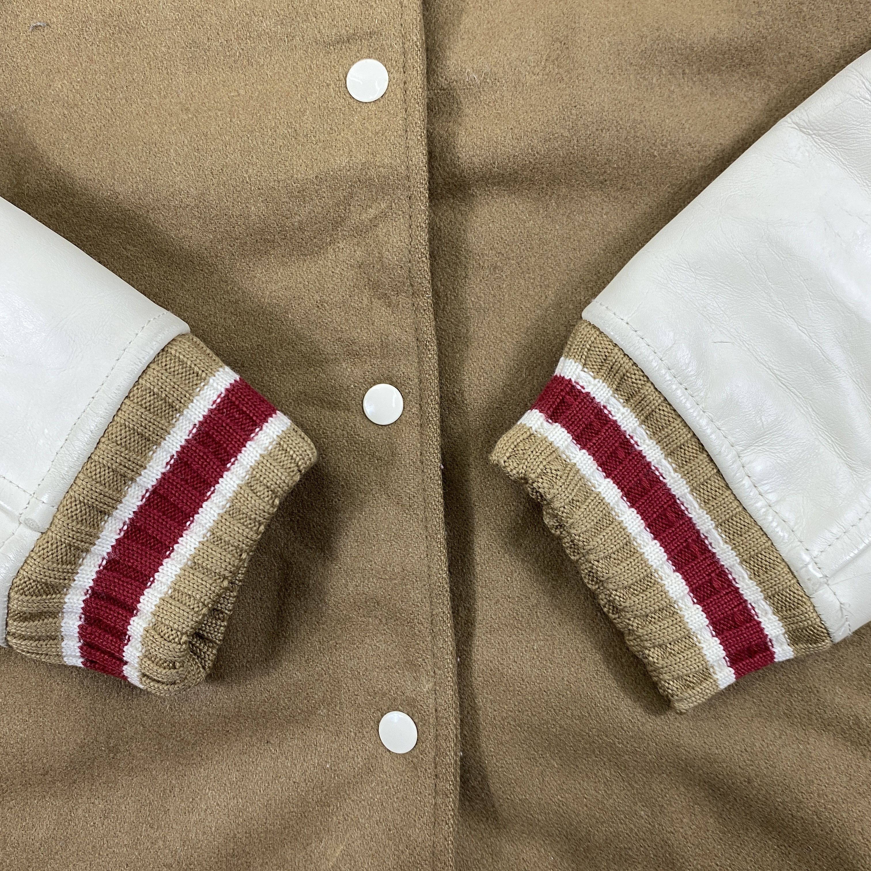 Japanese Brand Vintage Comme Ca Boys Varsity Hoodie Jacket- J476 Size US XS / EU 42 / 0 - 11 Thumbnail