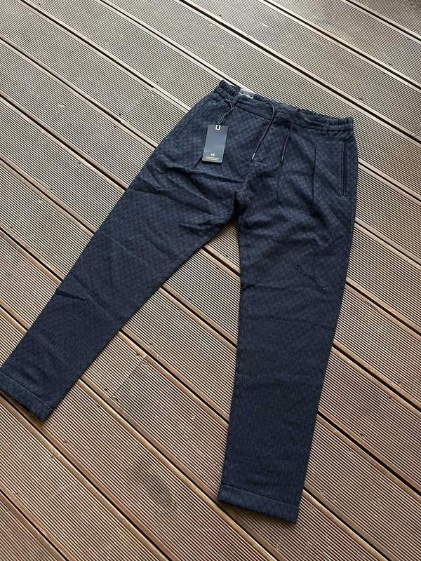Scotch & Soda Blue Monogram Jogger with lace Scotch&Soda w31 Size US 31 - 1 Thumbnail