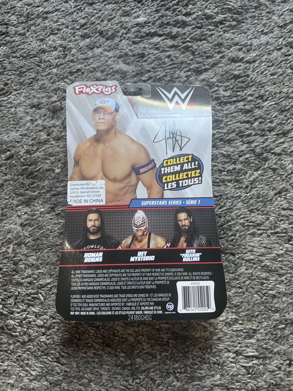 WWE WWE Flexfigs John Cena Size ONE SIZE - 2 Thumbnail