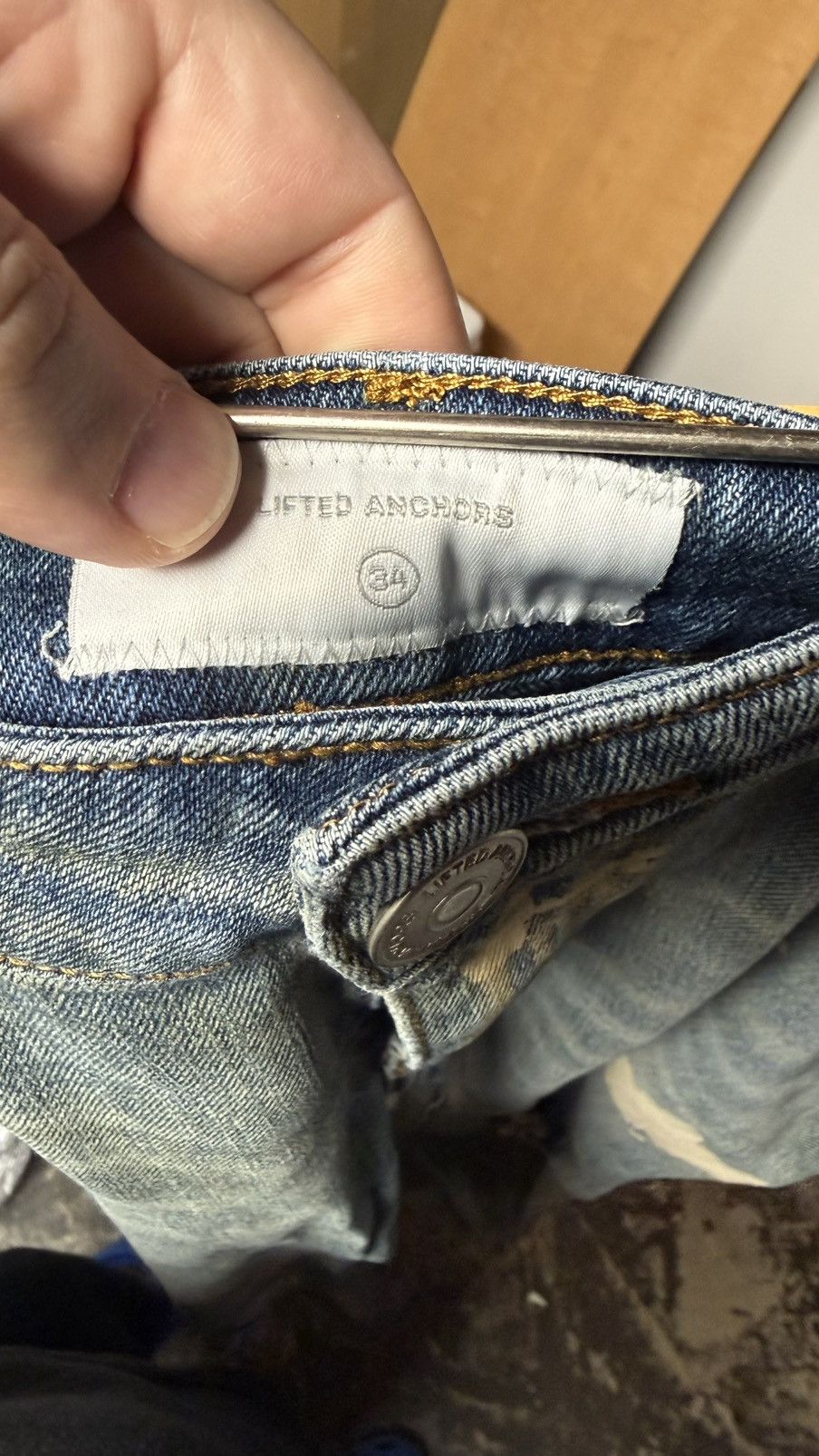 Lifted Anchors Lifted Anchors Size US 34 / EU 50 - 3 Thumbnail