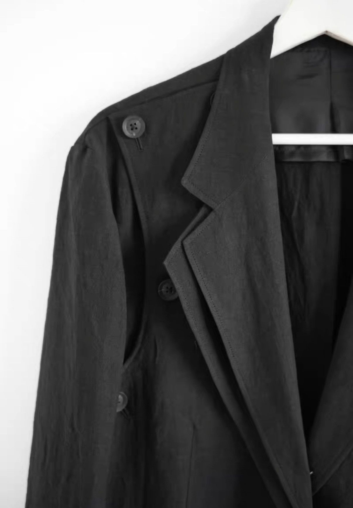 Yohji Yamamoto Yohji Yamamoto 21ss Bull Print Double Layer Blazer K4 Size US L / EU 52-54 / 3 - 3 Thumbnail
