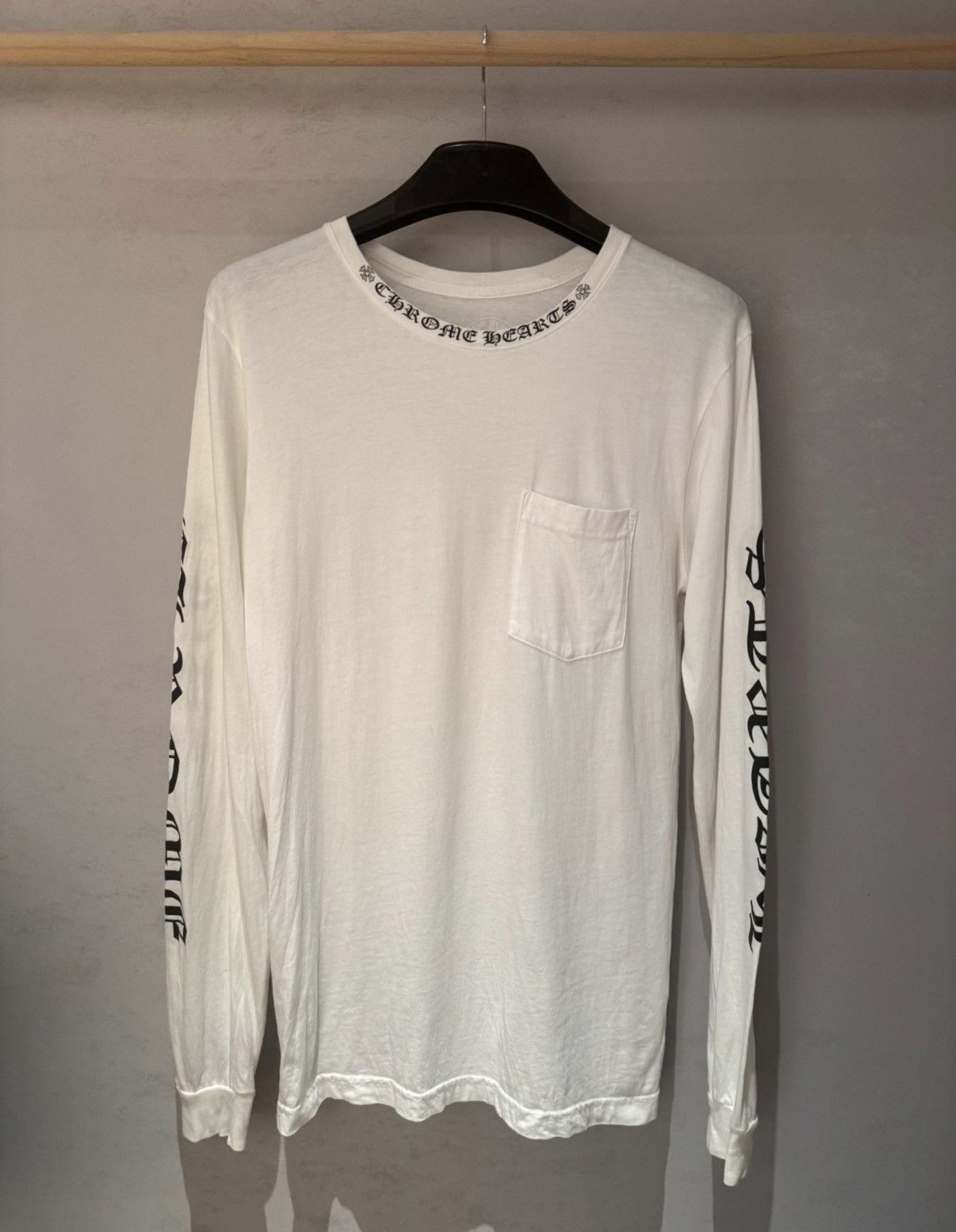Chrome Hearts Chrome Hearts Collar Sanskrit with Full Sleeve Print Size US M / EU 48-50 / 2 - 1 Thumbnail
