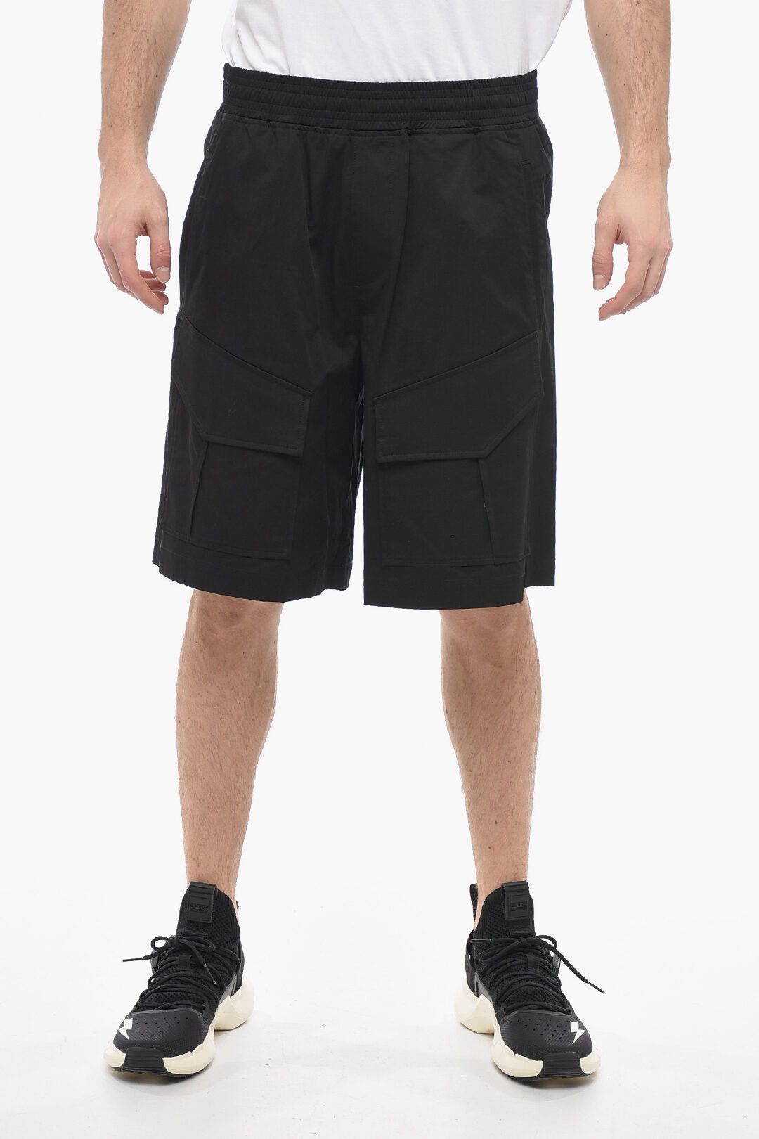 Neil Barrett Cargo Shorts Baggy Fit JORDAN with Flap Pockets Size US 34 / EU 50 - 1 Thumbnail