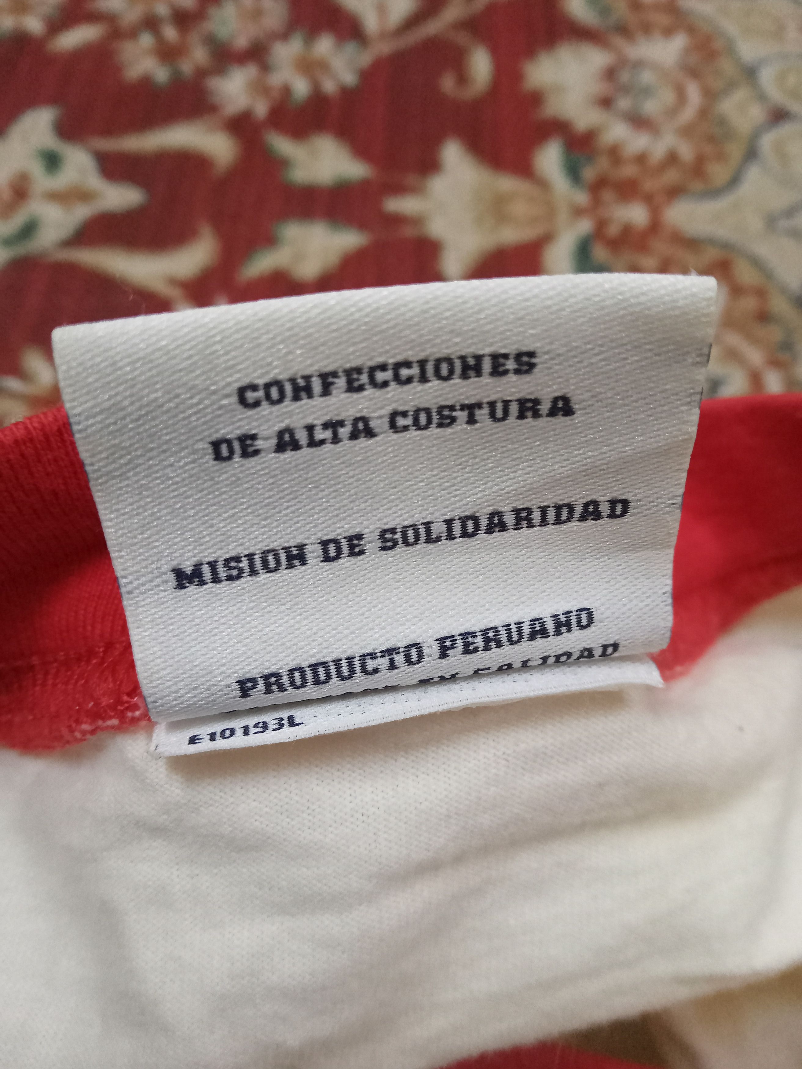 Other Misericordia Academia De La paz Rare Ringer Tee Size US L / EU 52-54 / 3 - 5 Thumbnail