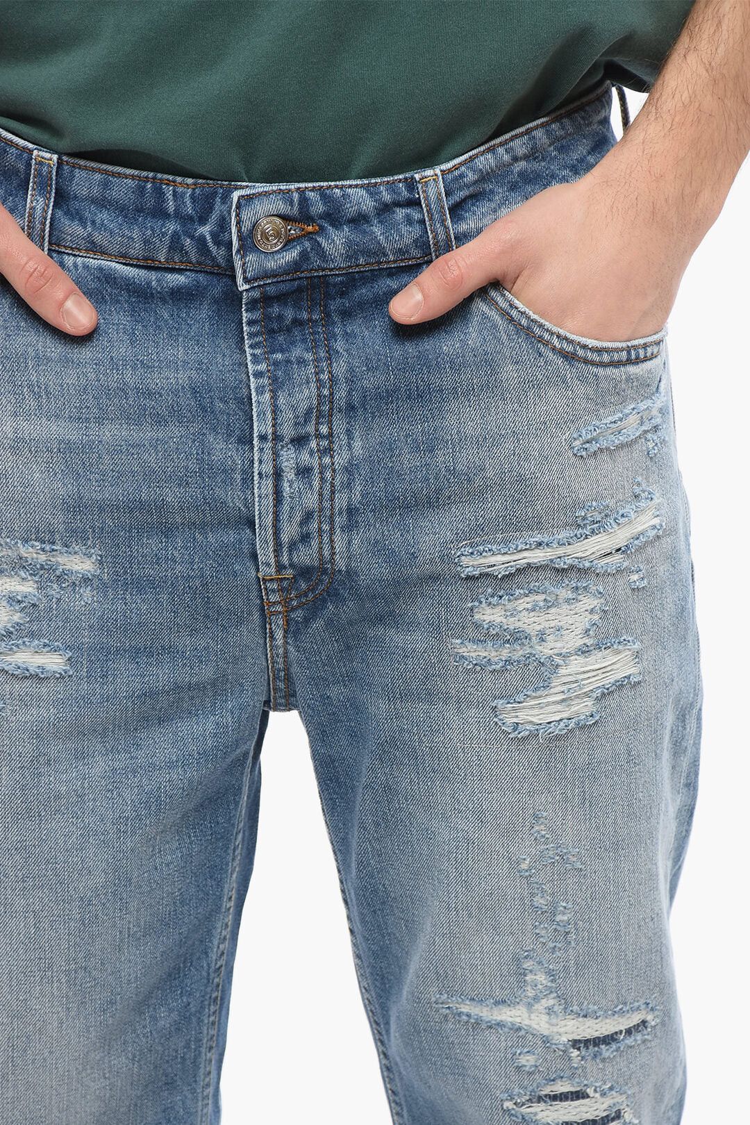 DEPARTMENT5 og1mm0326 Slim Fit Jeans in Blue Size US 33 - 3 Thumbnail