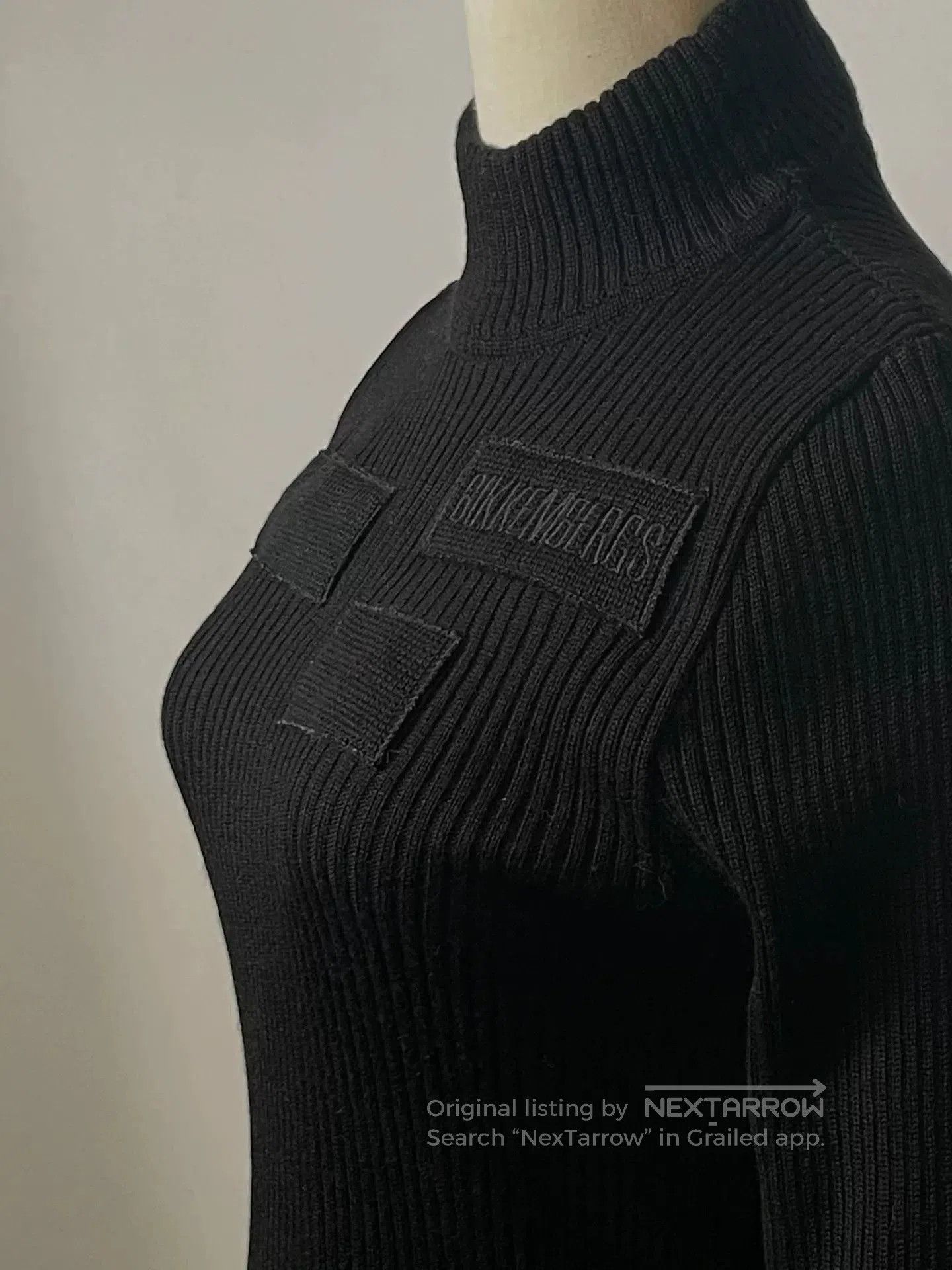 Dirk Bikkembergs dirk bikkembergs high-neck wool sweater. Size US M / EU 48-50 / 2 - 3 Thumbnail