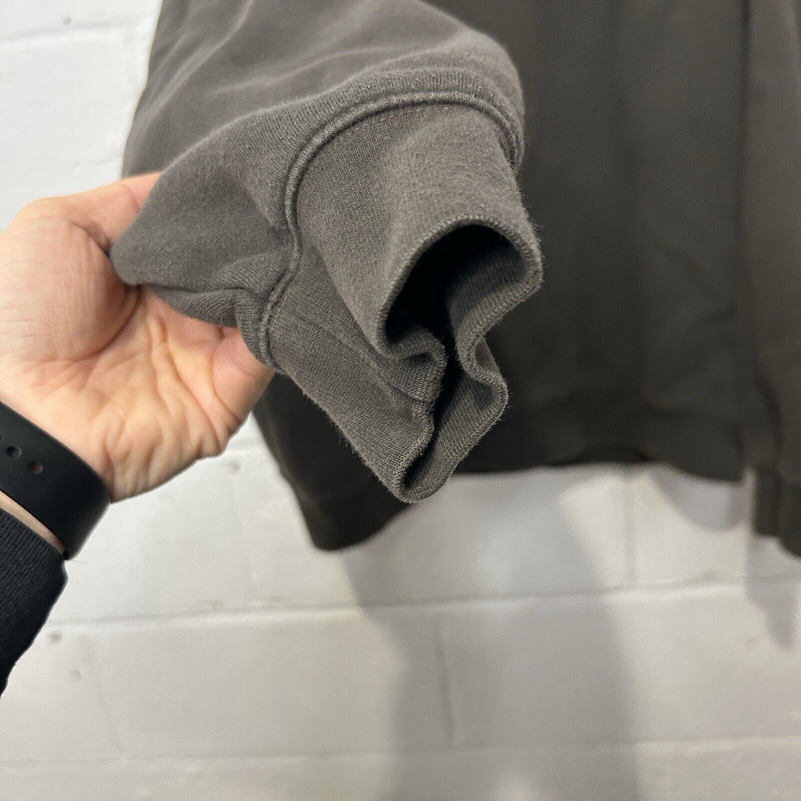 Fear of God Essentials Fear of God Oversized Crewneck “Faded Black” Size US M / EU 48-50 / 2 - 6 Thumbnail